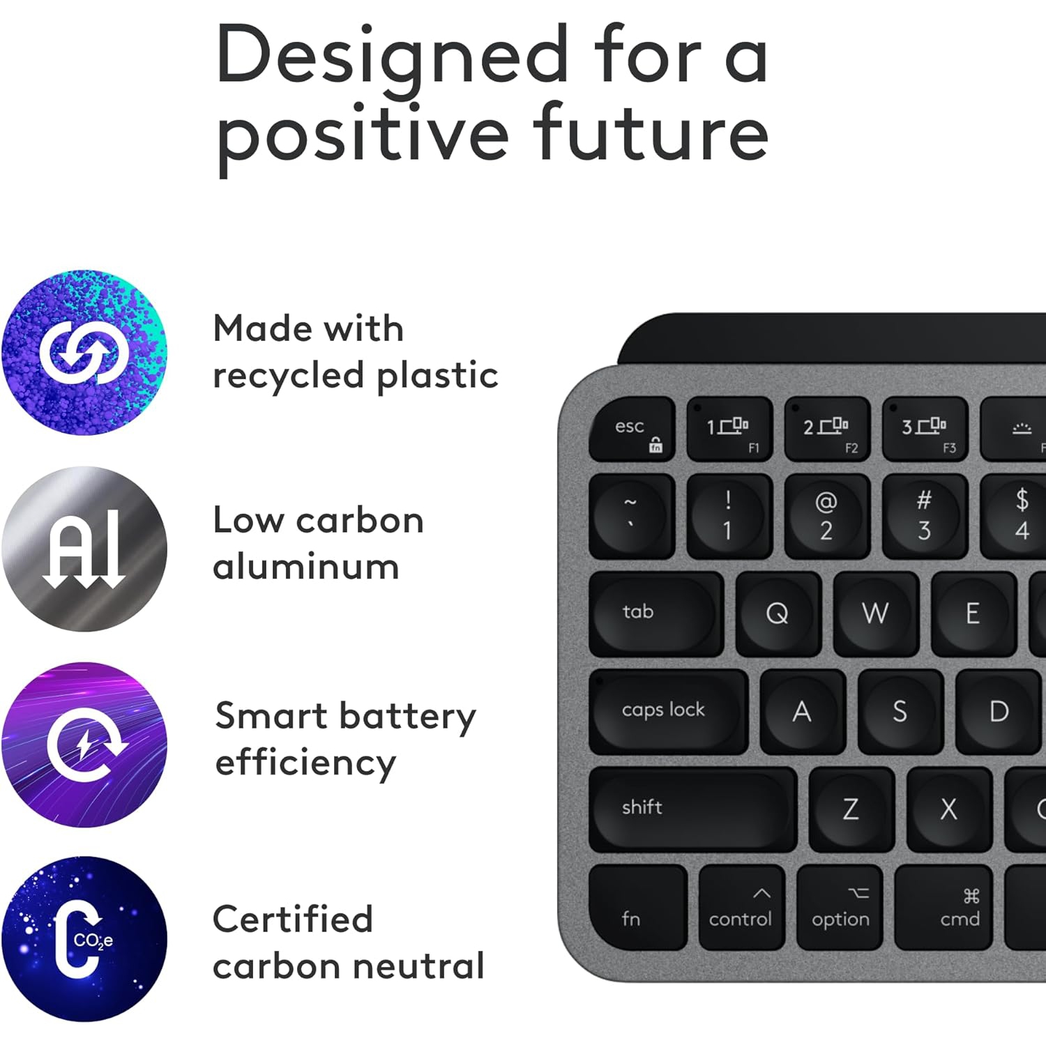 Clavier MX Keys Mini de Logitech pour Mac - Gris