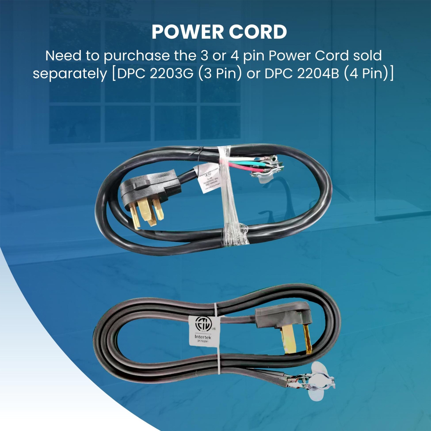 Capteur d'air ventilé 220&nbsp;V de 24&nbsp;po d'Equator ASSAINISSEMENT pour sécheuse 4 pi3/18&nbsp;lb à commande tactile NUMÉRIQUE