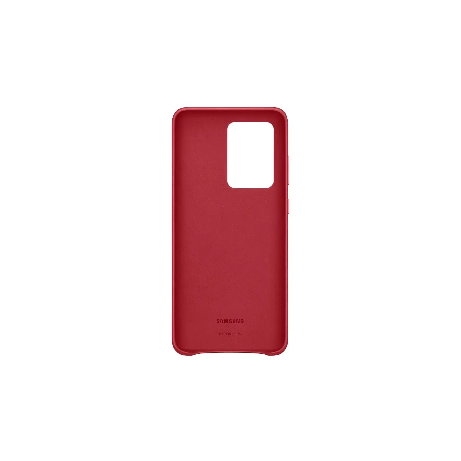Samsung - Leather Cover Case for Galaxy S20 Ultra 5G - Red