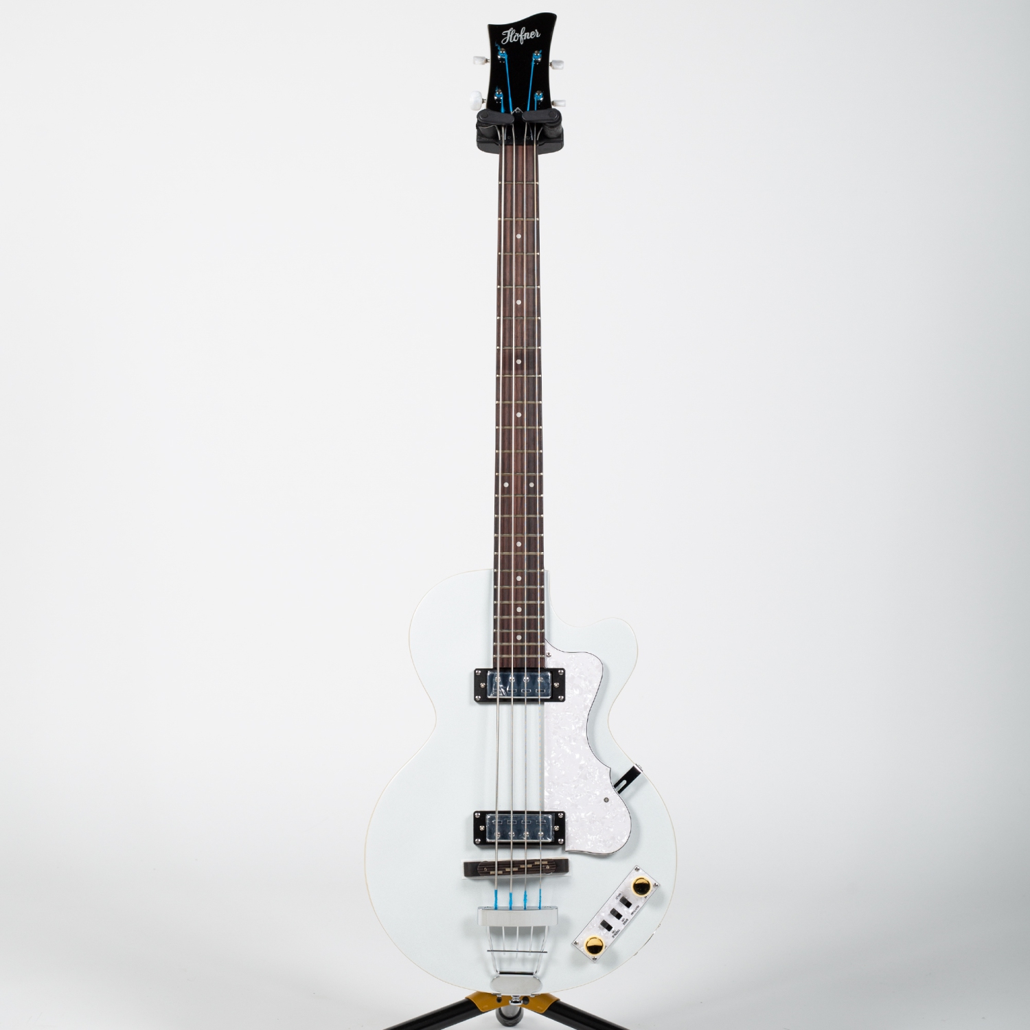 Basse Ignition Pro Club de Hofner - Blanc perle