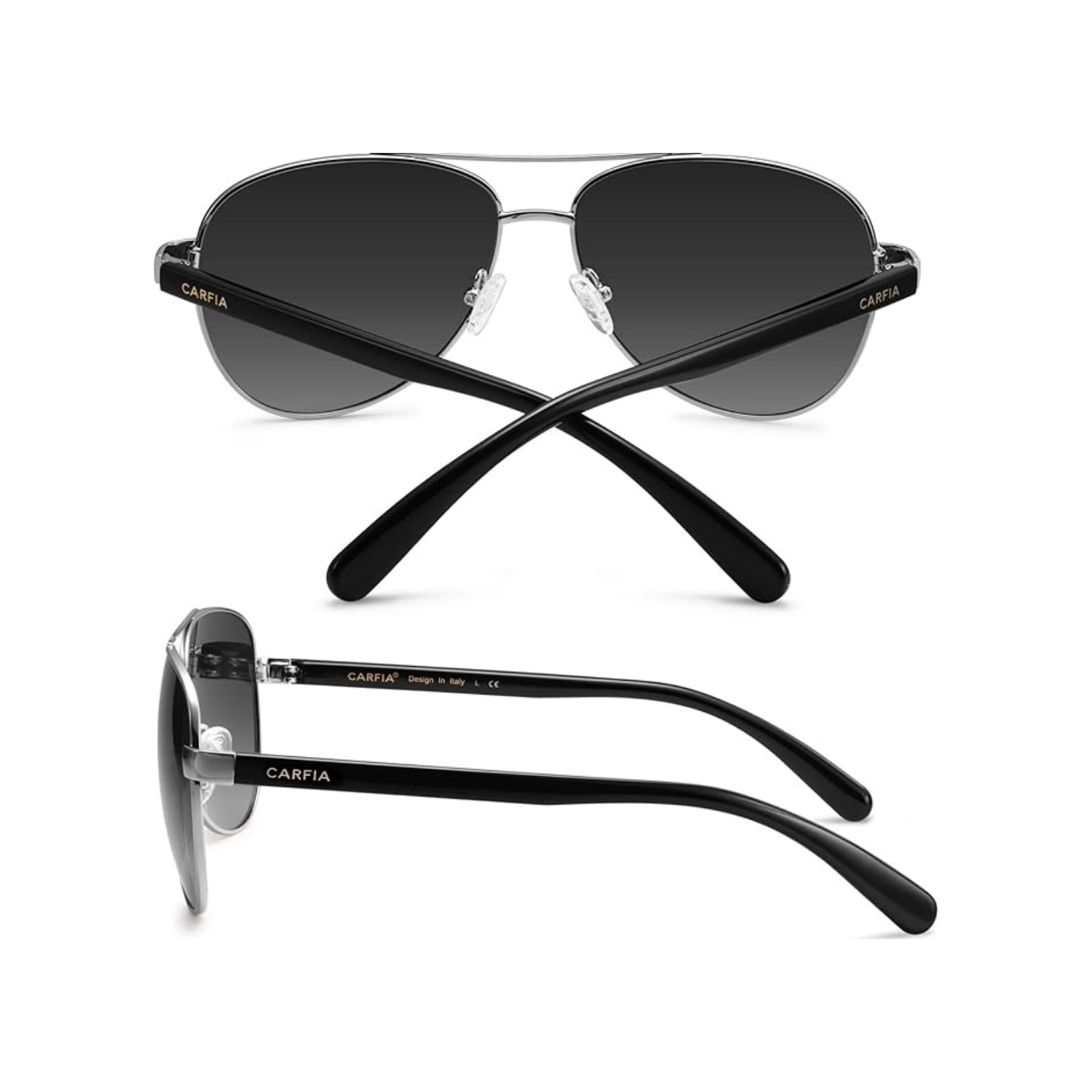 Polarized Womens Sunglasses UV Protection Lightweight Sporting Metal Frame CA3216