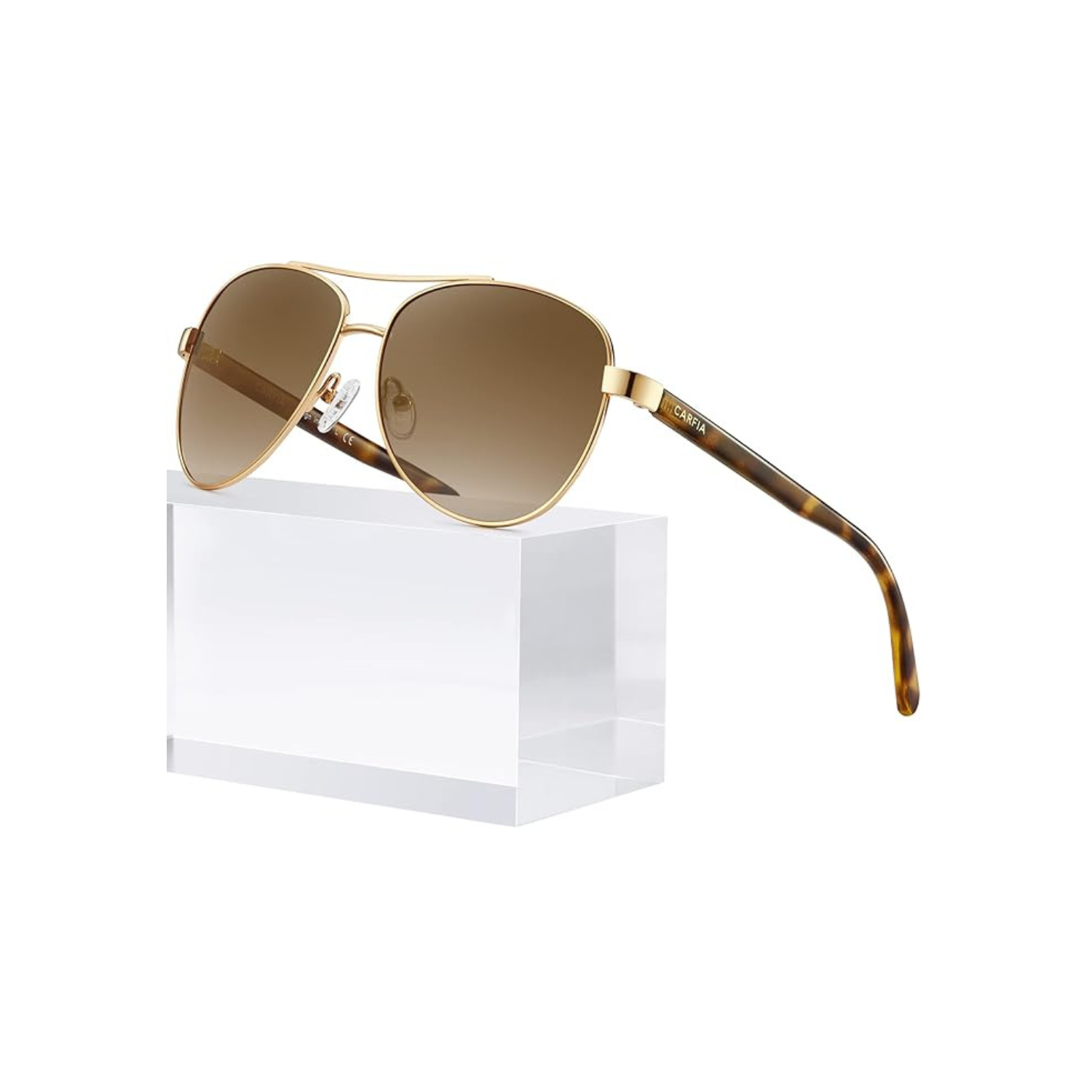 Polarized Womens Sunglasses UV Protection Lightweight Sporting Metal Frame CA3216