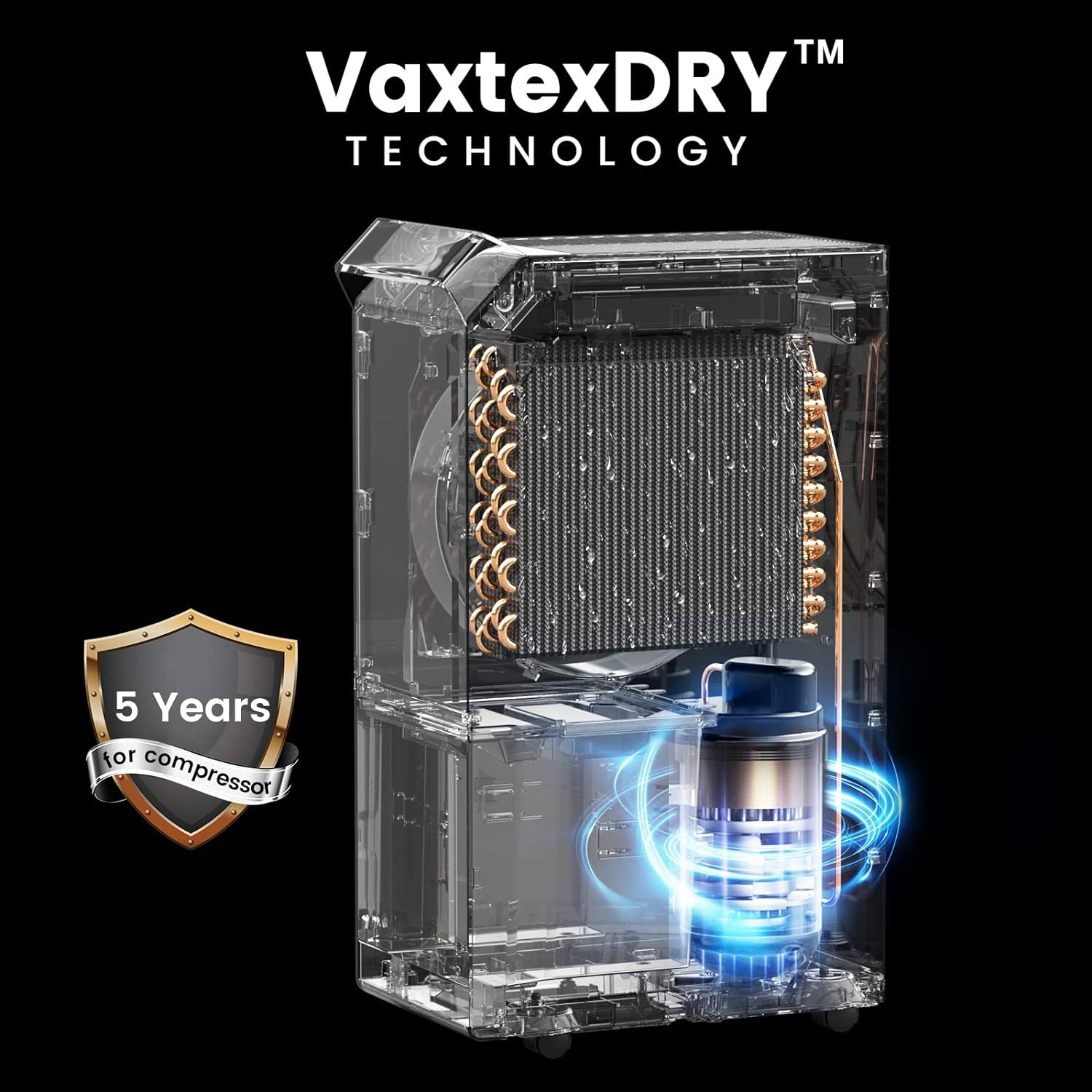 Remis à neuf – Déshumidificateurs de 22 chopines de Vellgoo avec contrôle intelligent de l'humidité