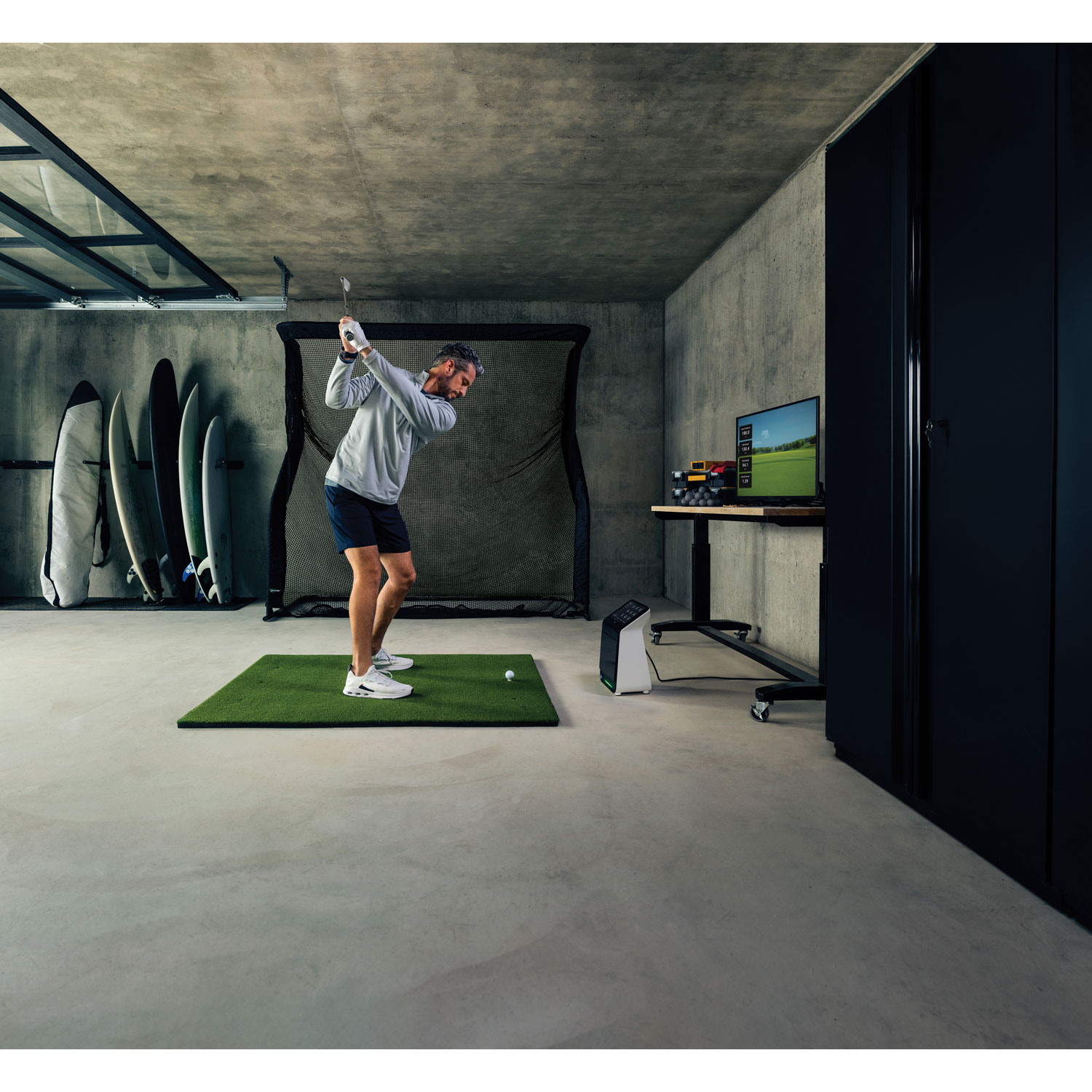 Simulateur de golf et radar d'analyse Approach R50 de Garmin