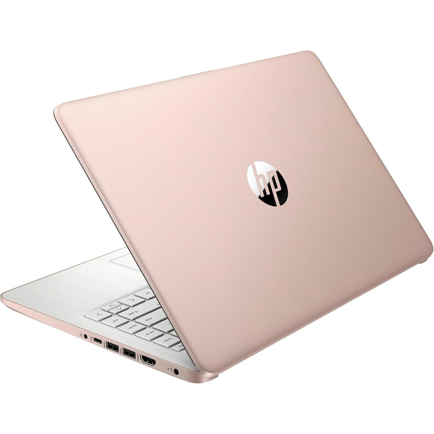 Open Box - HP Stream 14" HD BrightView Laptop, Intel Celeron N4120 Processor, 128GB eMMC, 8GB RAM, Intel UHD Graphics, 720p Webcam, WiFi, HDMI, Win 11 S, Gold