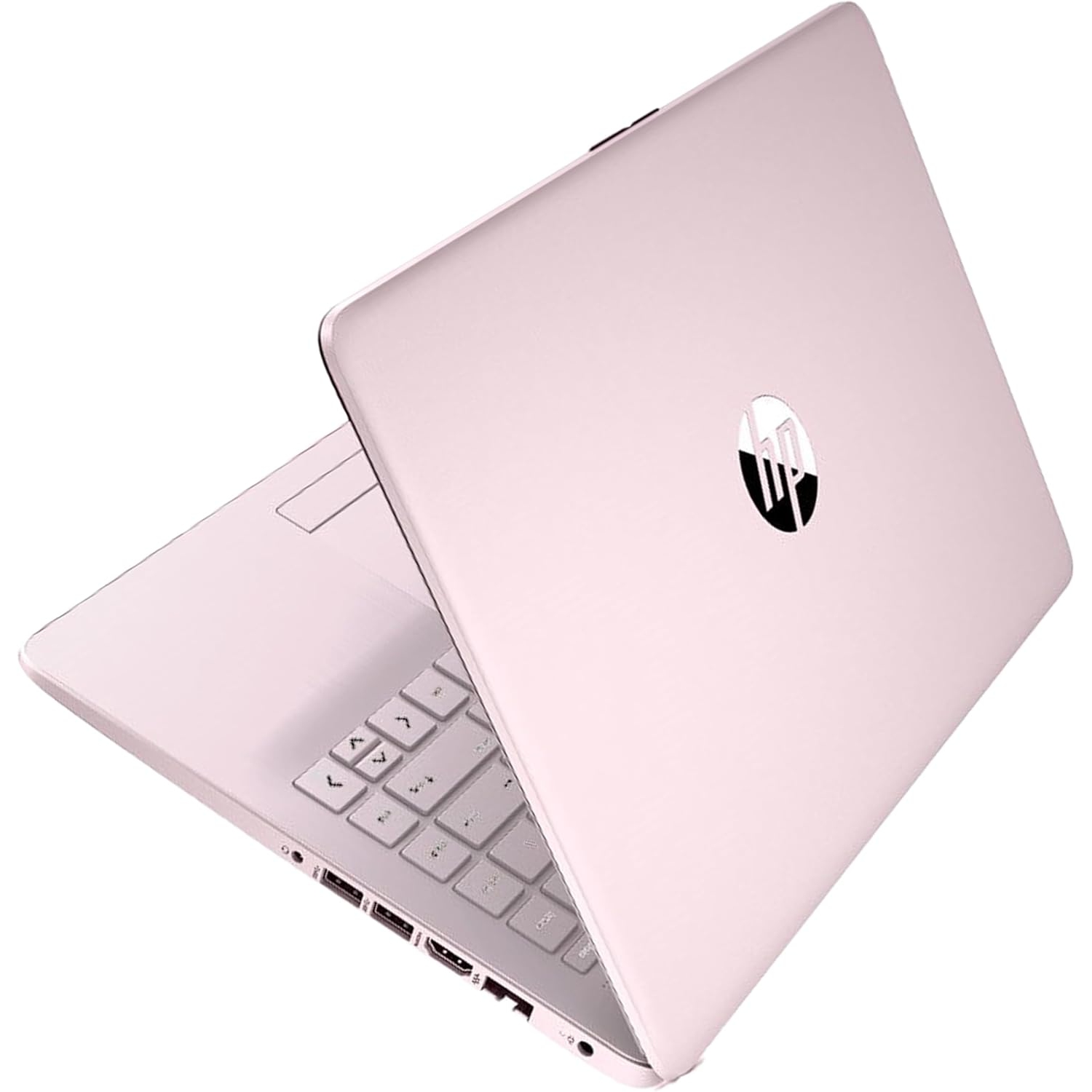 Refurbished (Excellent) - HP Premium Stream 14" HD BrightView Laptop, Intel Celeron N4120, 64GB eMMC, 8GB RAM, Intel UHD Graphics, HD Webcam, Bluetooth, WiFi, Windows 11, Pink