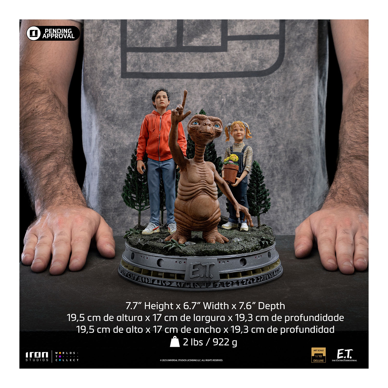 Iron Studios E.T. Elliott Gertie Deluxe Art Scale 1/10