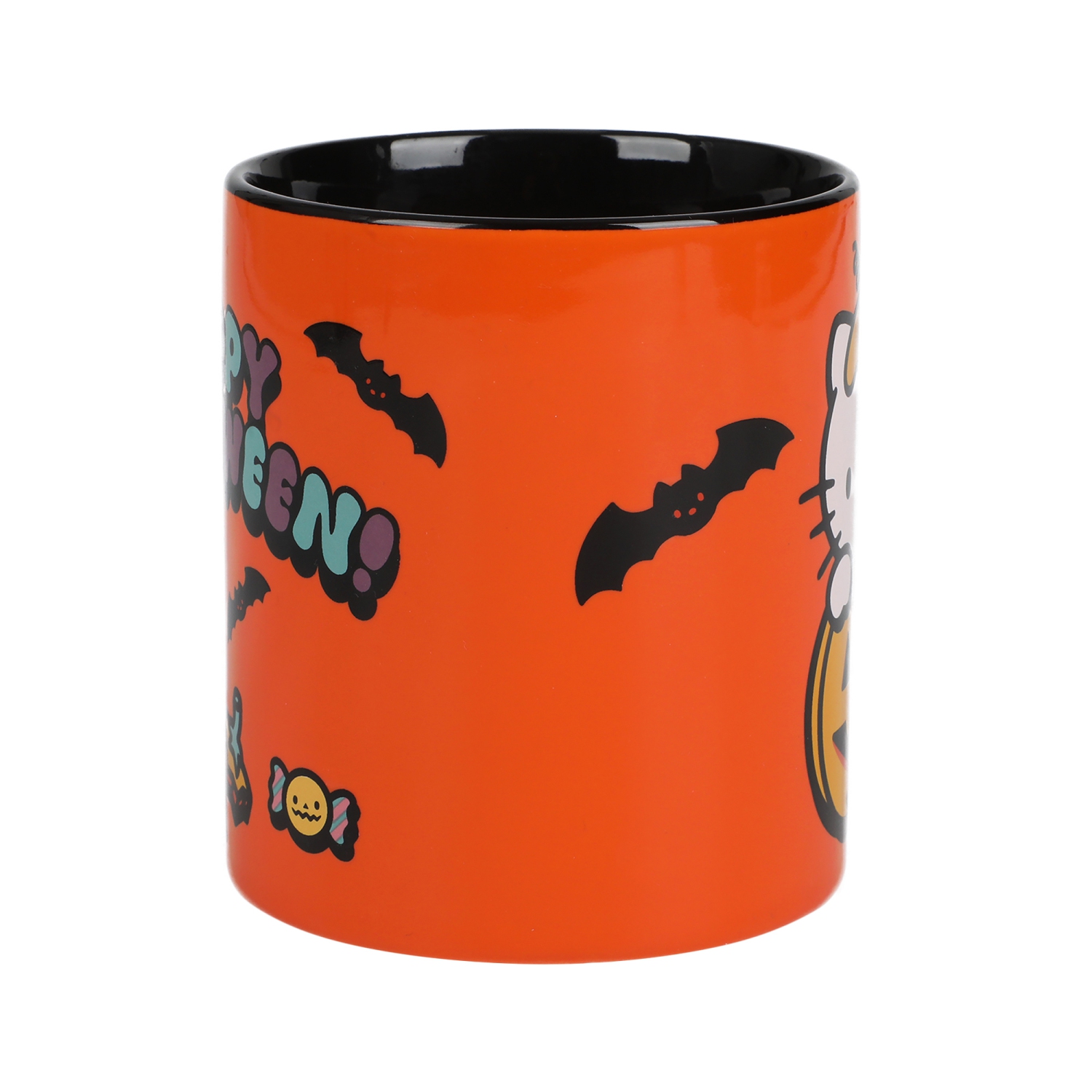 Tasse en céramique Hello Kitty Happy Halloween 16&nbsp;oz orange