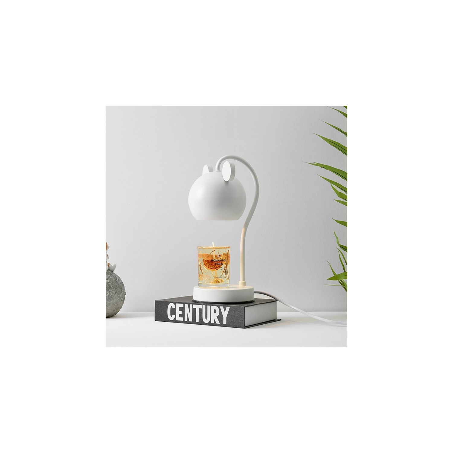 Candle Warmer Lamp, Dimmable Candle Lamp, to Fit Small Crafted for Any Home Décor, to Fit Small & Large Jar Candles