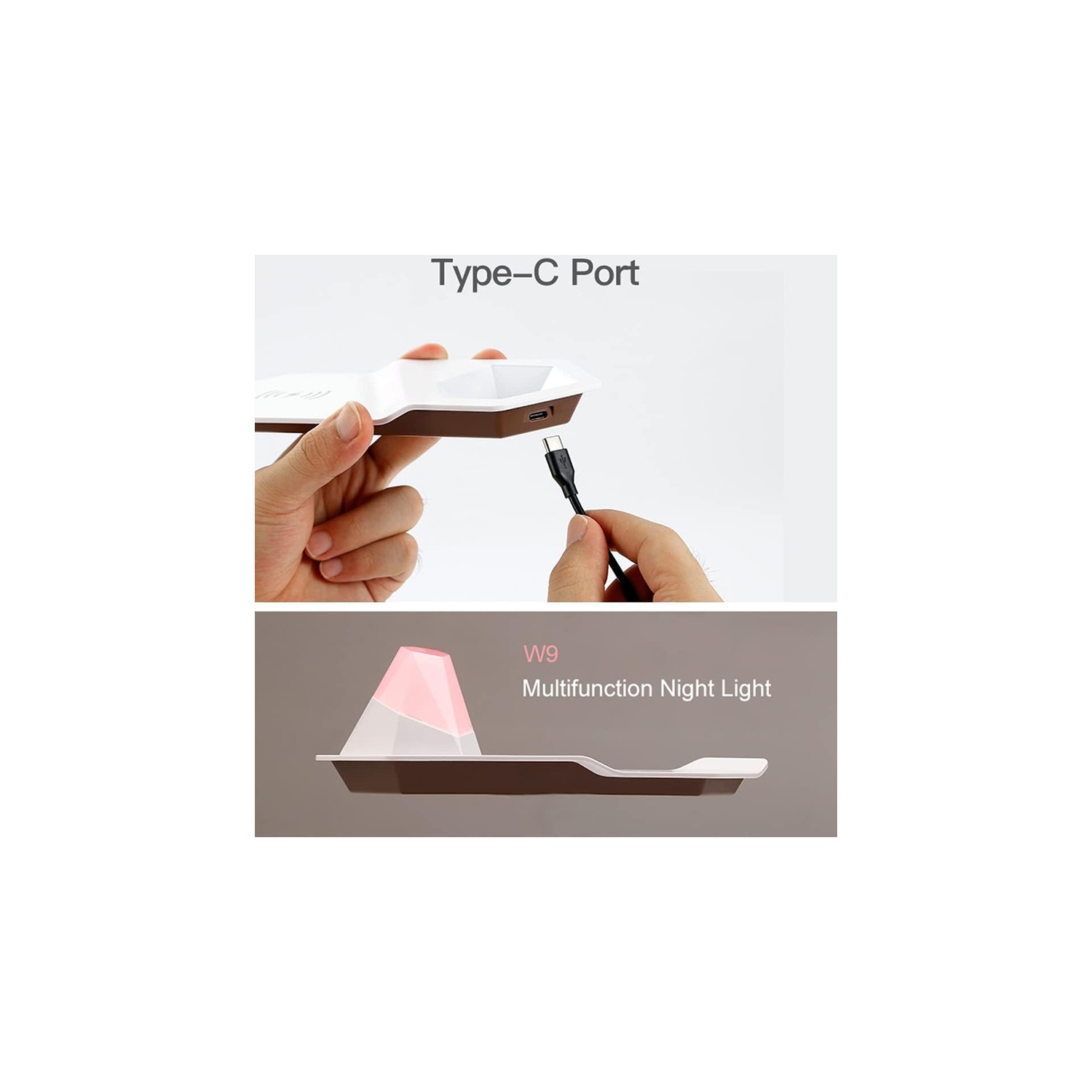 2 in 1 Multifunctional LED Lamp USB Charging Port Control Magnet Lamp Night Light