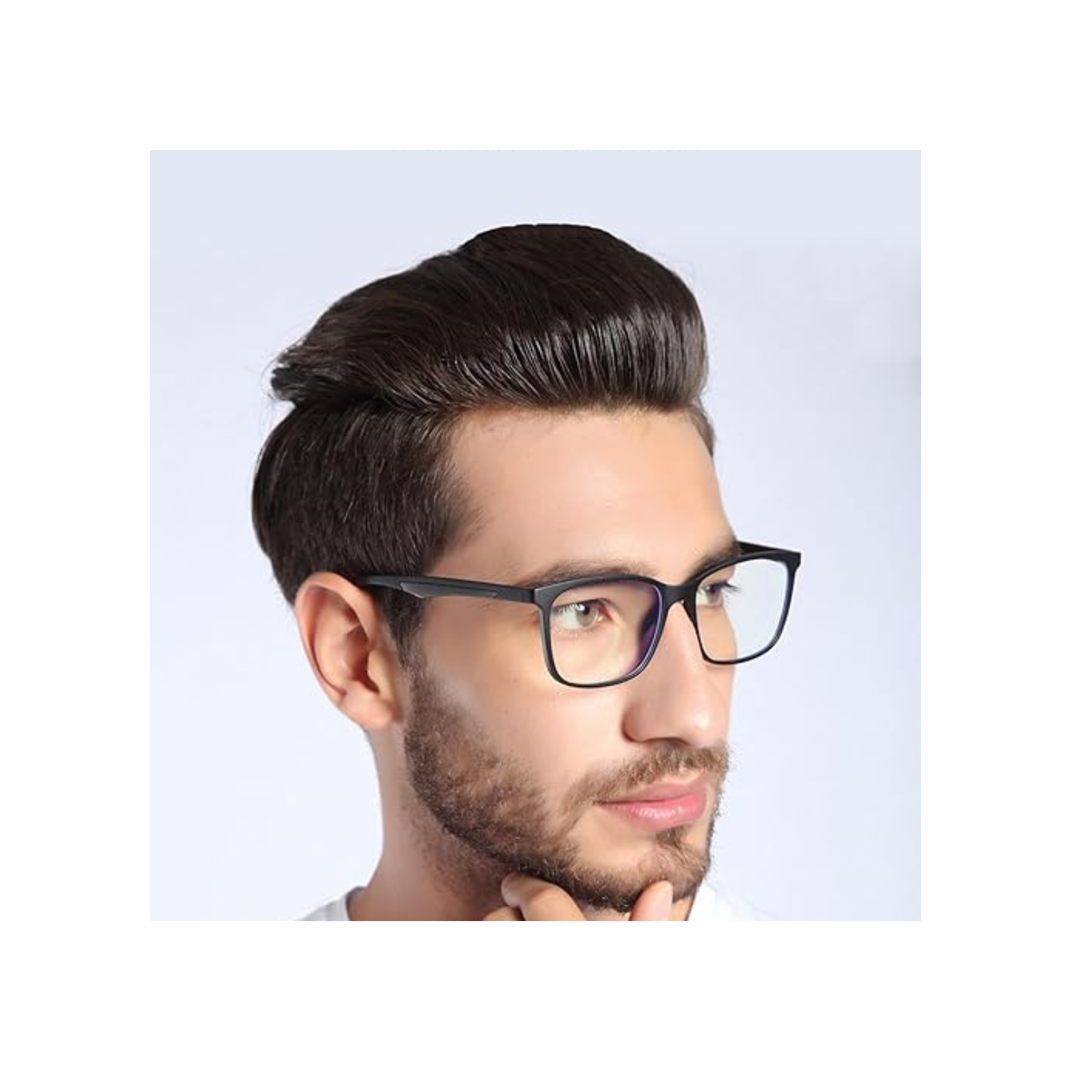 Blue Light Blocking Glasses for Computer Use, Anti Eyestrain Lens Lightweight Frame Eyeglasses