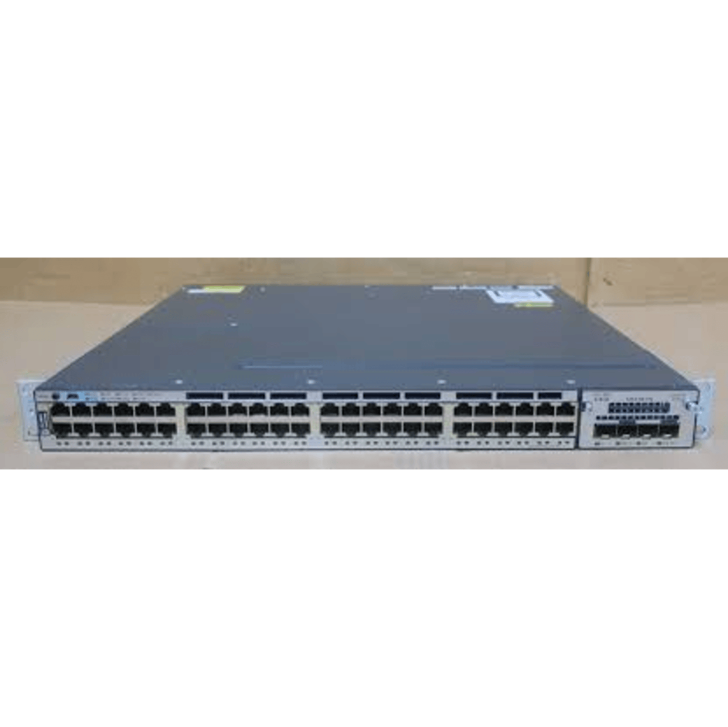 NEW Cisco WS-C3750X-48T-L 48 Ethernet ports LAN Base Switch.