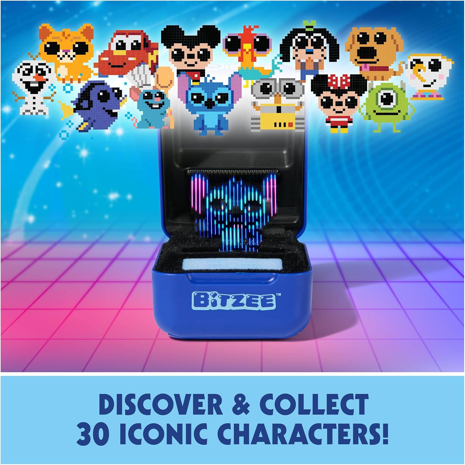 Bitzee, Disney Interactive Toy with 30 Characters Inside, Reacts to Swipes, Tilts & Taps, Disney Toys & Digital Pet Kids Toys for Girls, Boys & Fans