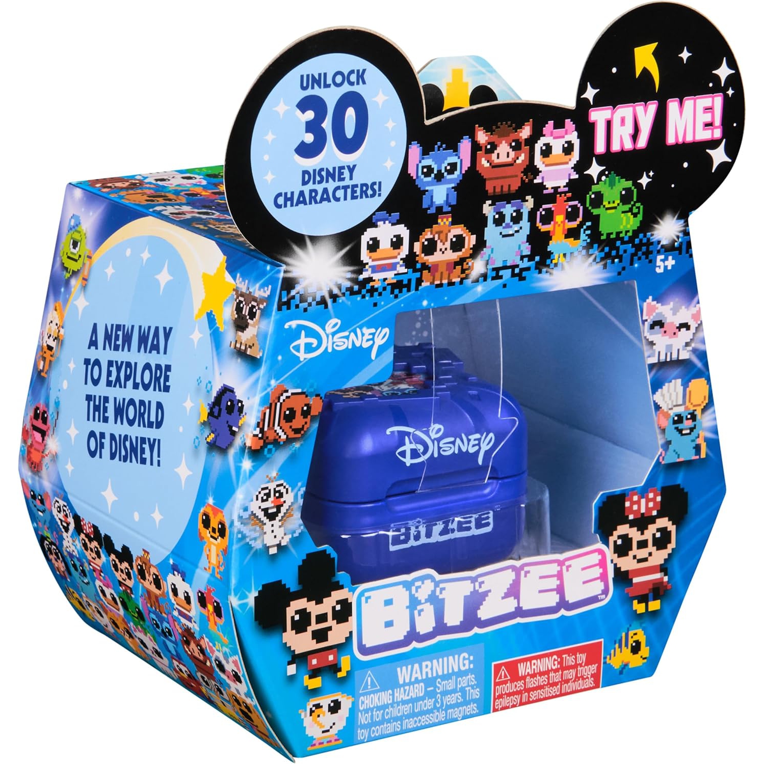 Bitzee, Disney Interactive Toy with 30 Characters Inside, Reacts to Swipes, Tilts & Taps, Disney Toys & Digital Pet Kids Toys for Girls, Boys & Fans