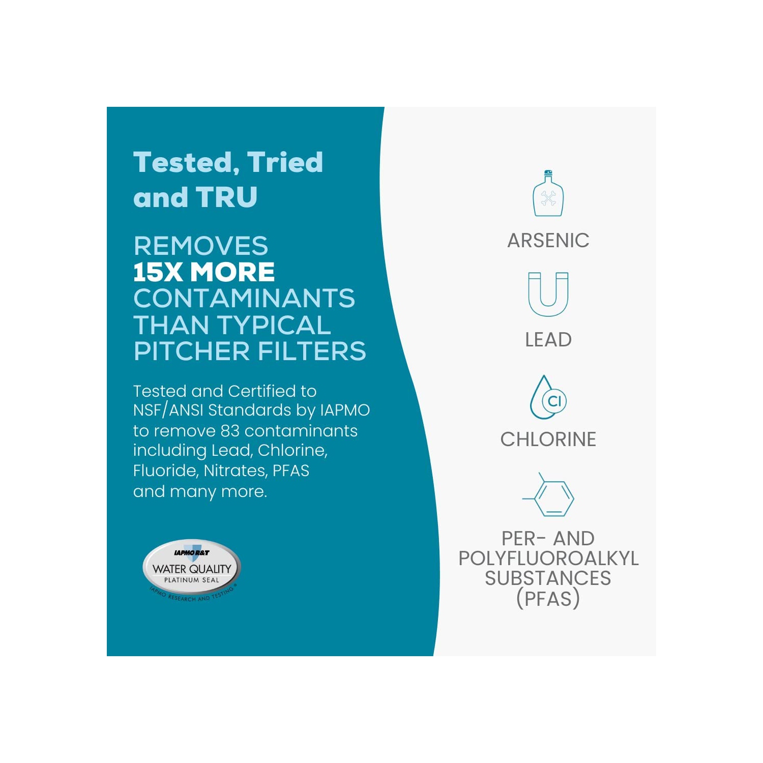 AquaTru Classic Countertop Water Filtration Purification System for PFAS & Other Contaminants with Exclusive Ultra Reverse Osmosis Technology BPA Free