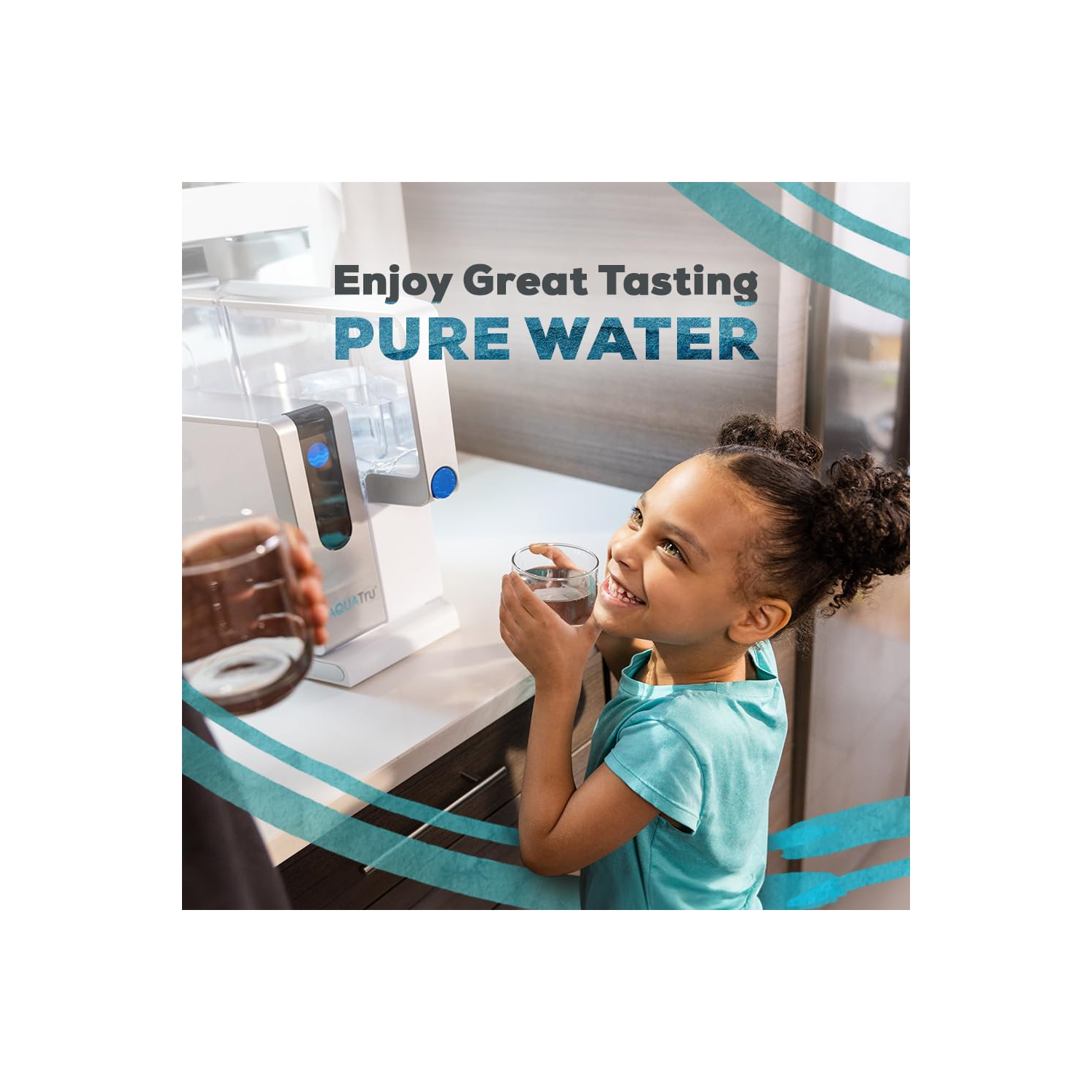 AquaTru Classic Countertop Water Filtration Purification System for PFAS & Other Contaminants with Exclusive Ultra Reverse Osmosis Technology BPA Free