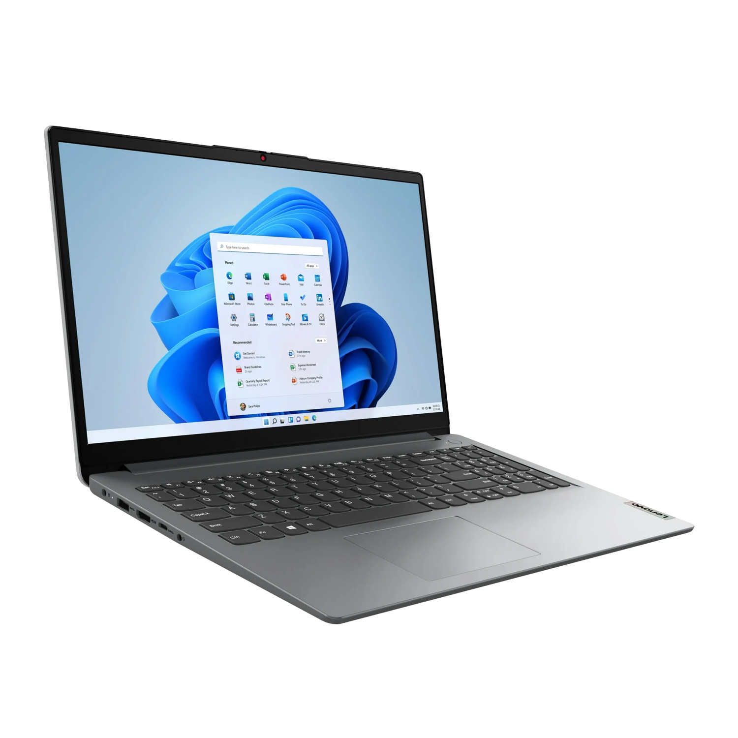 IdeaPad HD 1 15&nbsp;po de Lenovo - Gris - Station d'accueil 128&nbsp;Go