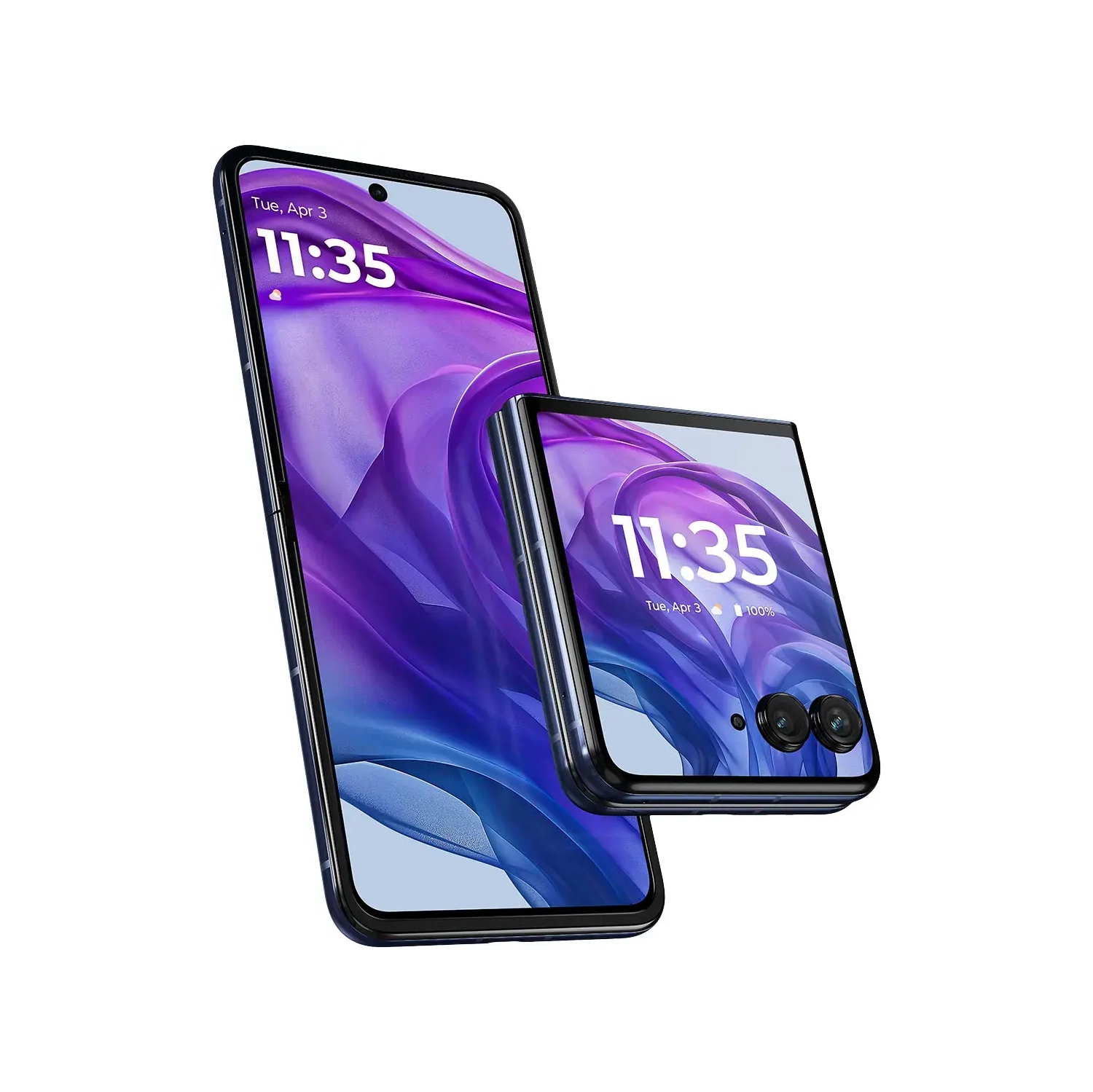 Refurbished - Motorola Razr+ (Plus) (2024) 5G 256GB - Midnight Blue – Unlocked