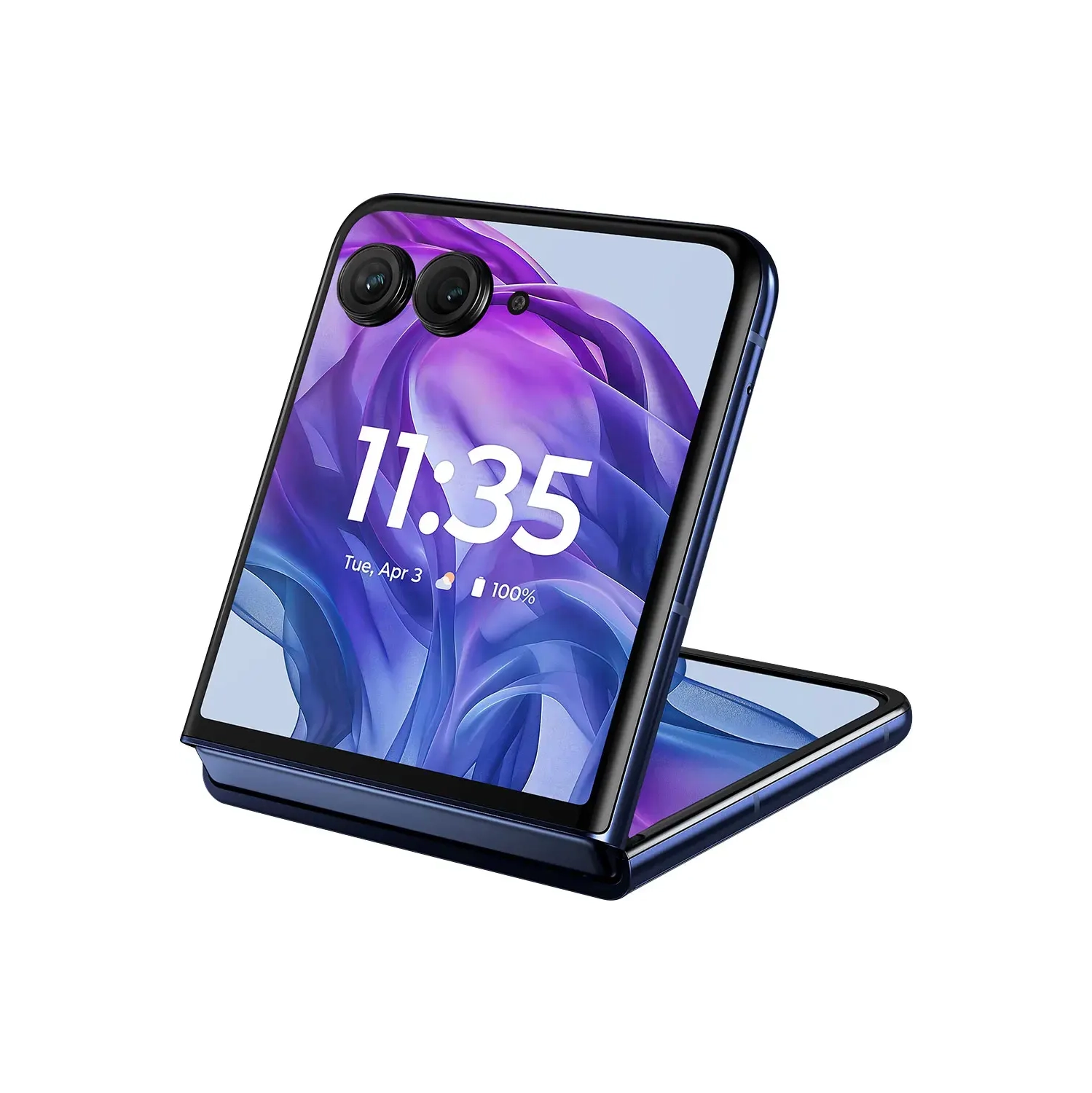 Refurbished - Motorola Razr+ (Plus) (2024) 5G 256GB - Midnight Blue – Unlocked