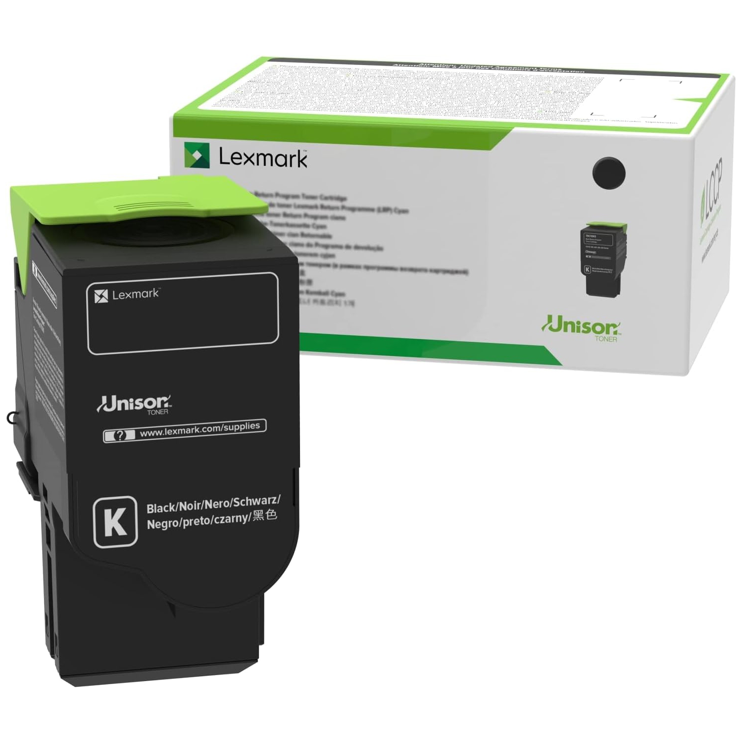 Lexmark – Cartouche de toner noir à très haut rendement 78C1UKE