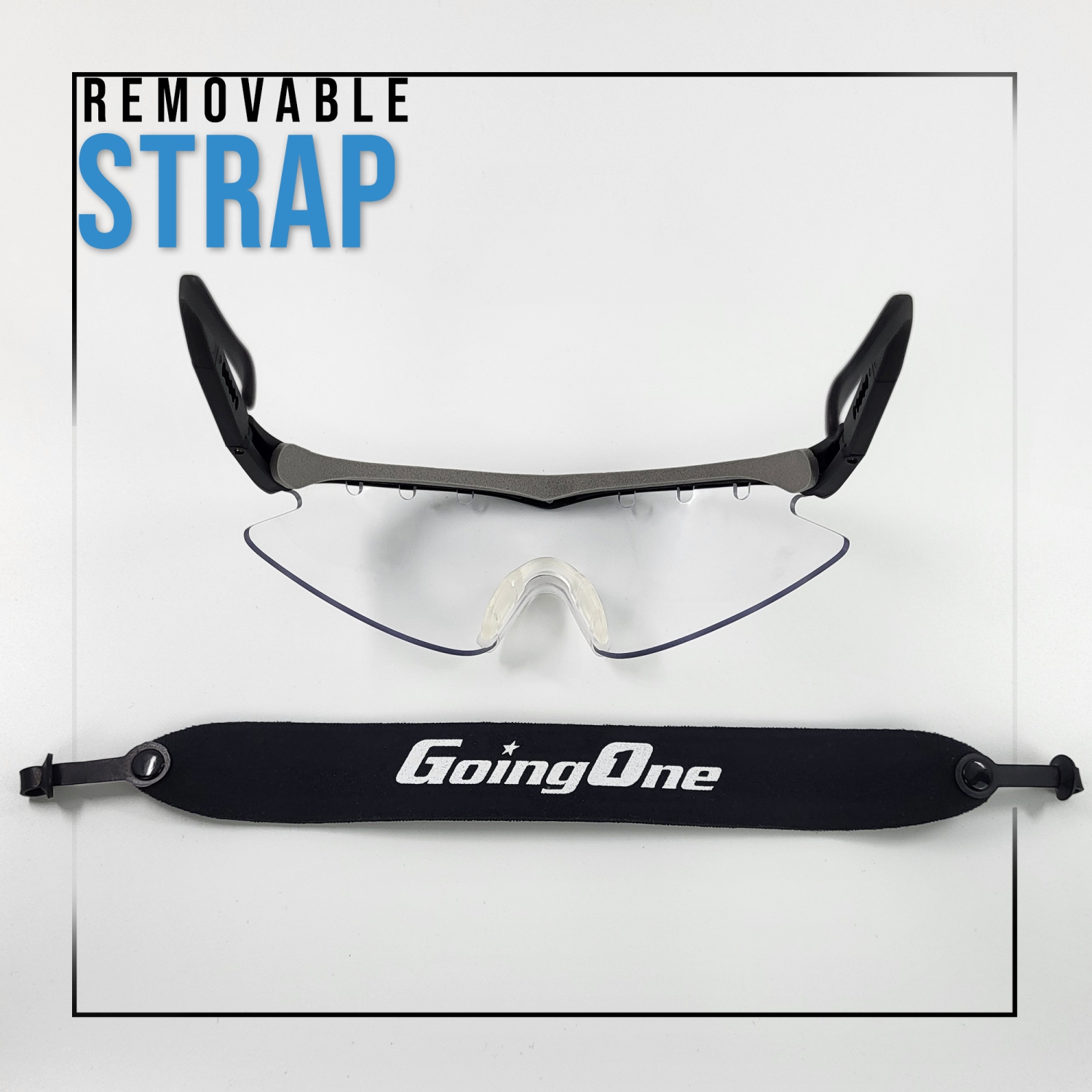 Lunettes de sécurité pour le sport Going One – Lunettes de protection, lunettes de protection pour les yeux de pickleball; cadre rembourré, hommes et