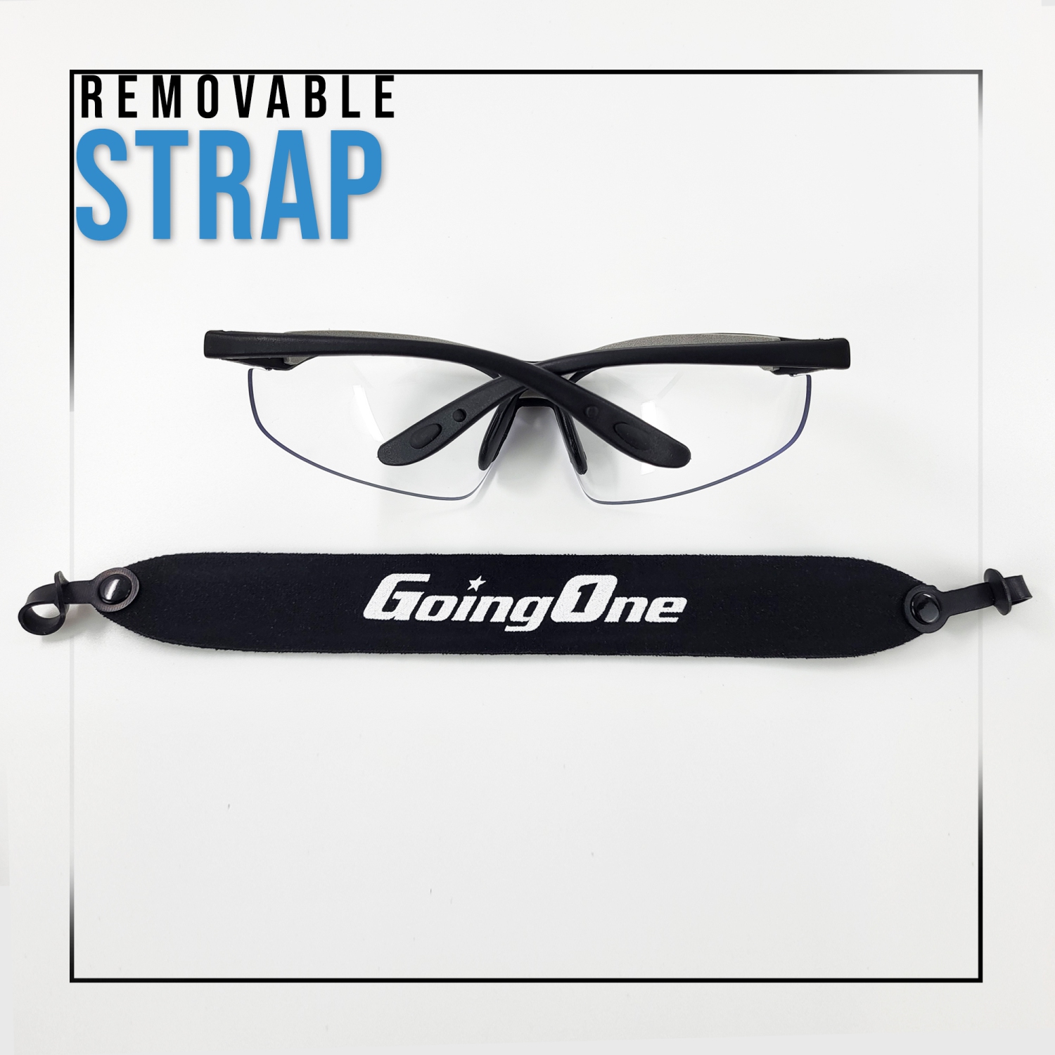 Going One Sports Safety Glasses - Junior Size Protective Eyewear, Pickleball Eye Protection Goggles; for Ages 6 to 12