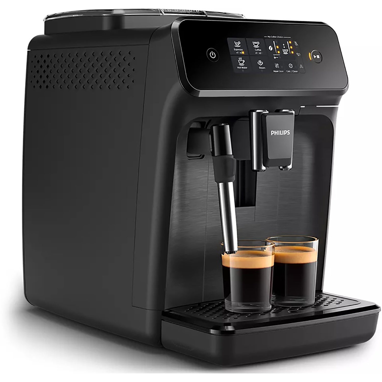 Philips – Machine à espresso automatique série 1200, choix de 2 boissons, moulin en céramique