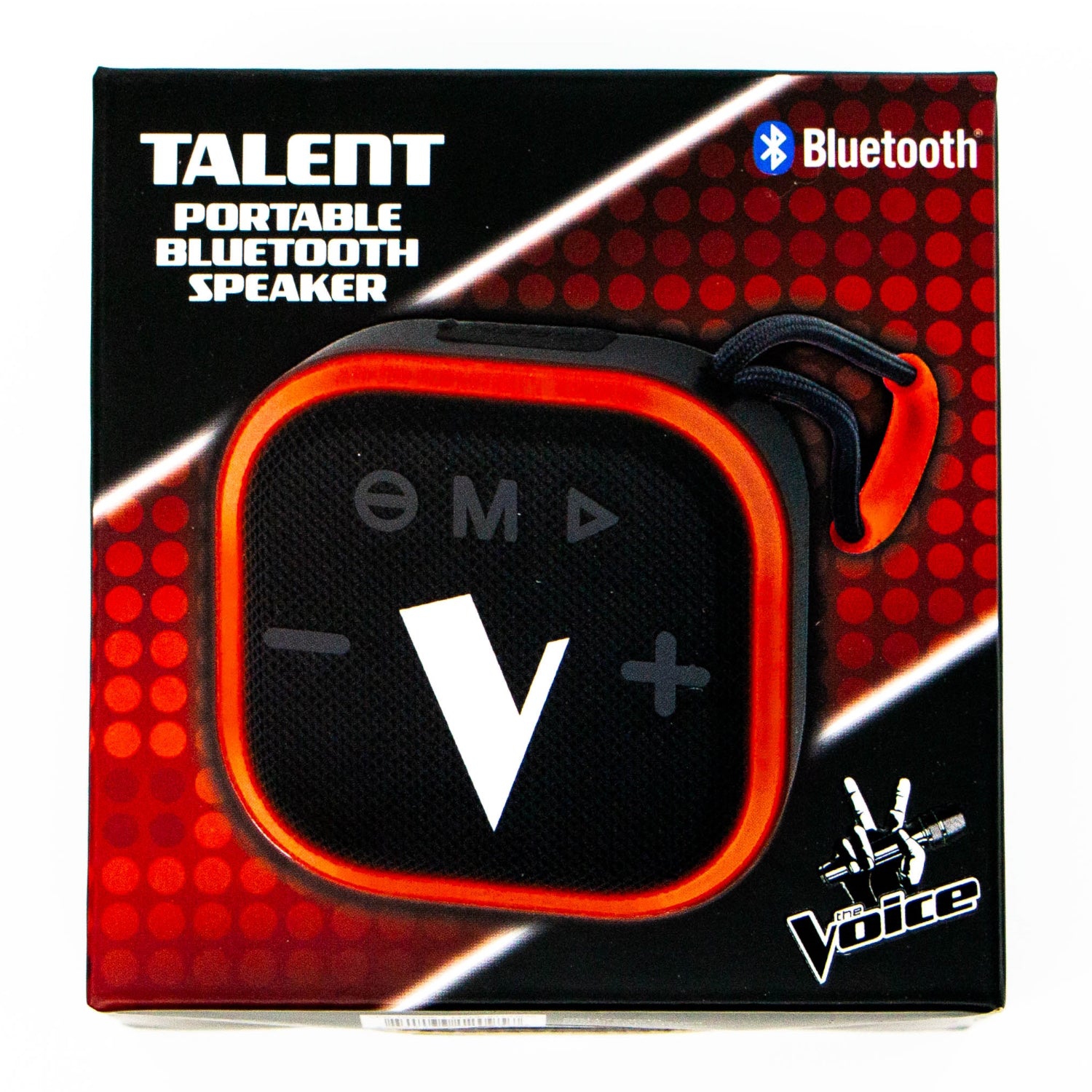 The Voice: Talent Portable Bluetooth Speaker - Black [Electronics]