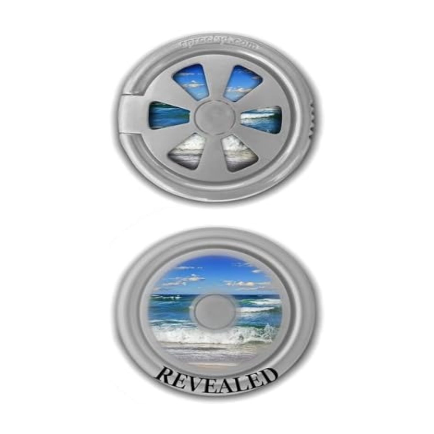 Sprockyt Phone Grip [Silver/Beach]