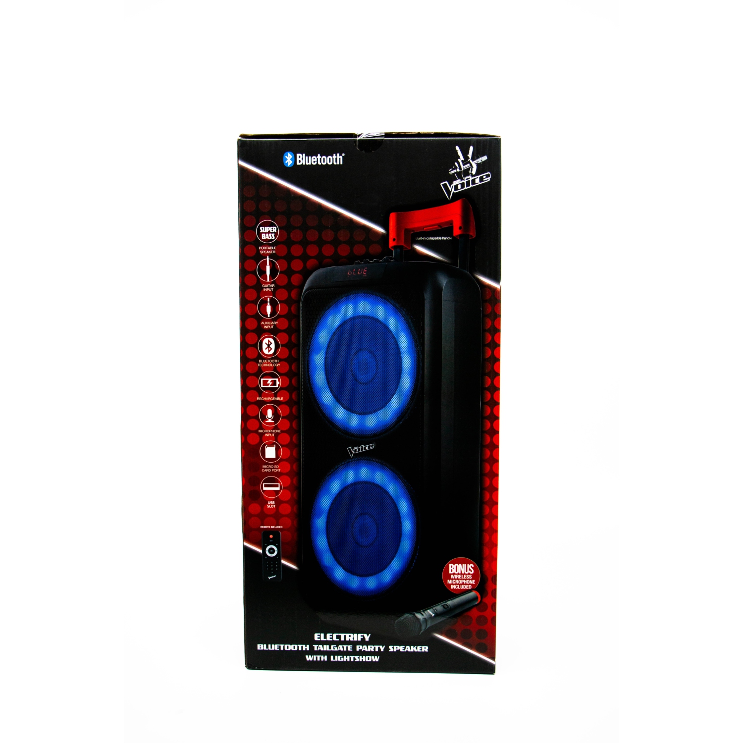 The Voice: Electrify Tailgate Party Speaker with LED Lights [Electronics]