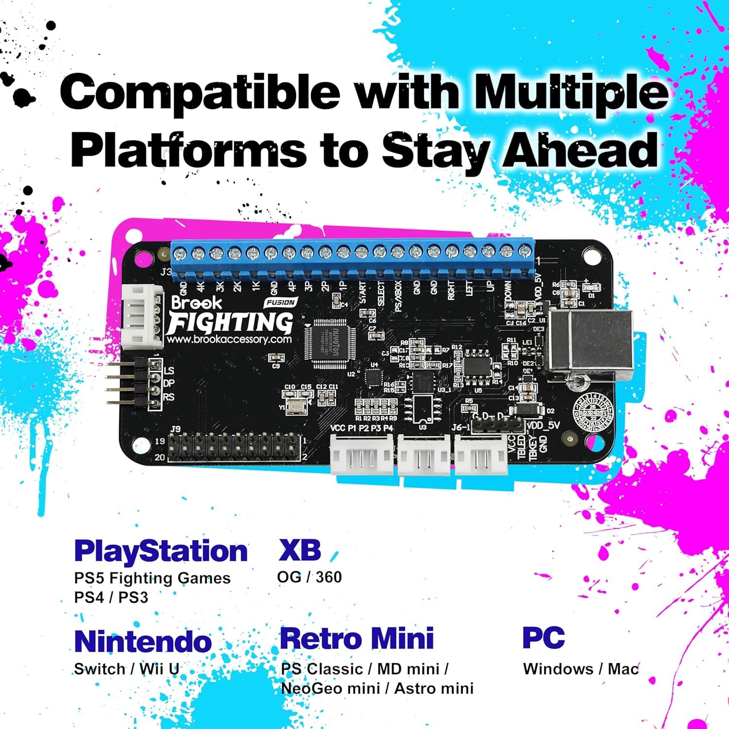 Brook Gaming: Universal Fighting Board Fusion for PS5 [Electronics]