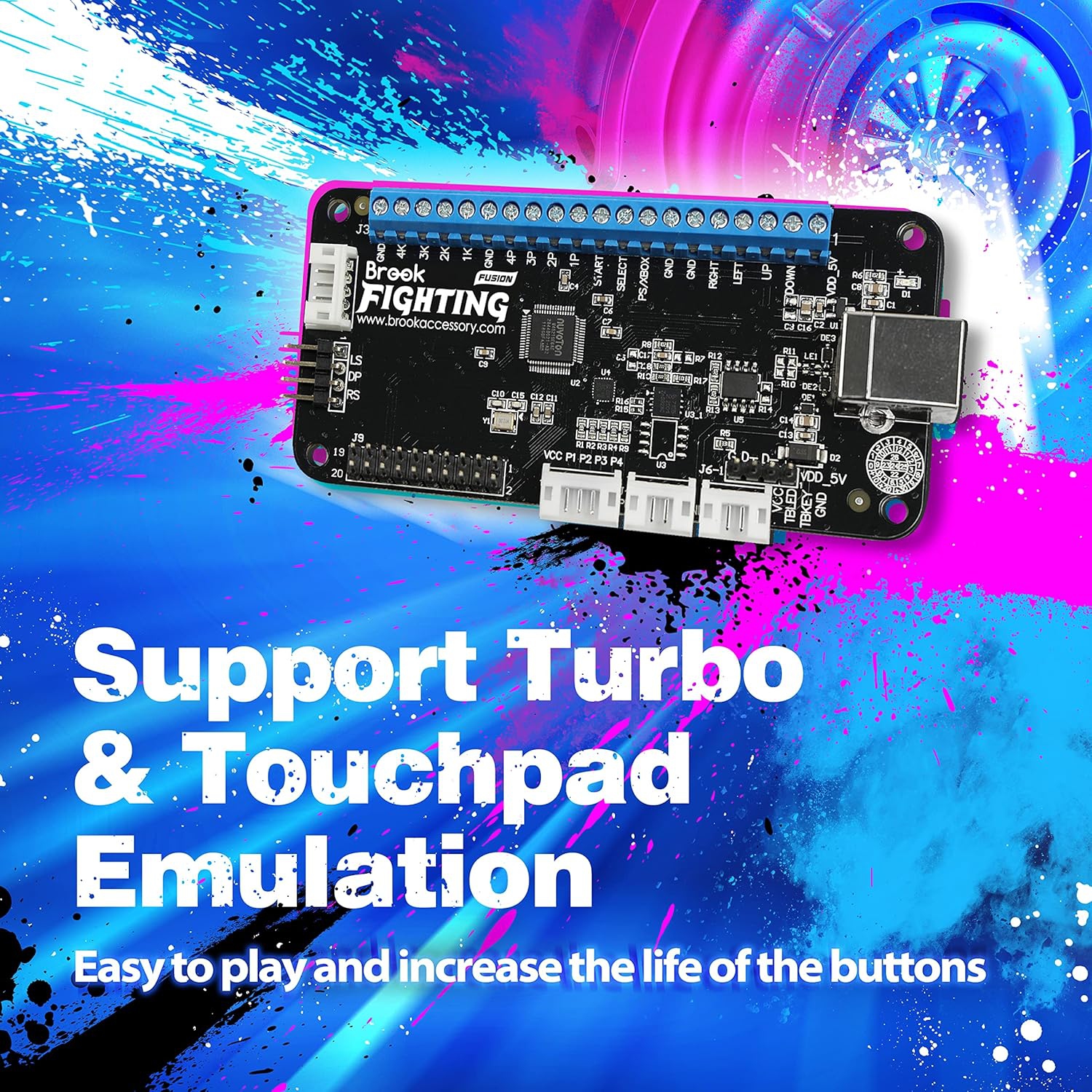 Brook Gaming: Universal Fighting Board Fusion for PS5 [Electronics]