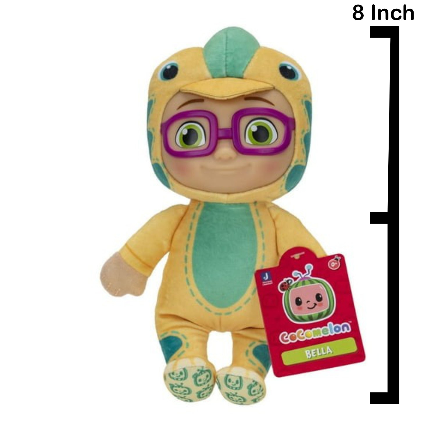 CoComelon: Little 8 Inch Plush - Dino Bella