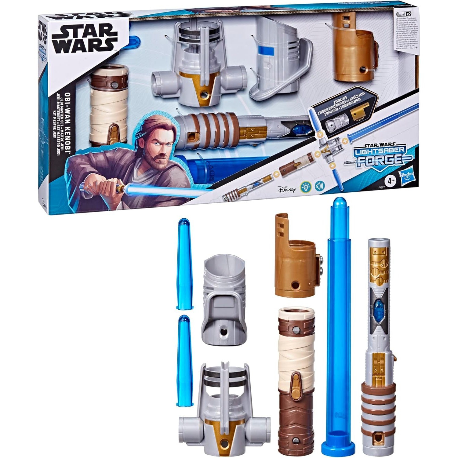 Star Wars&nbsp;: Lightsaber Forge - Maître Jedi Obi-Wan Kenobi de Mattel