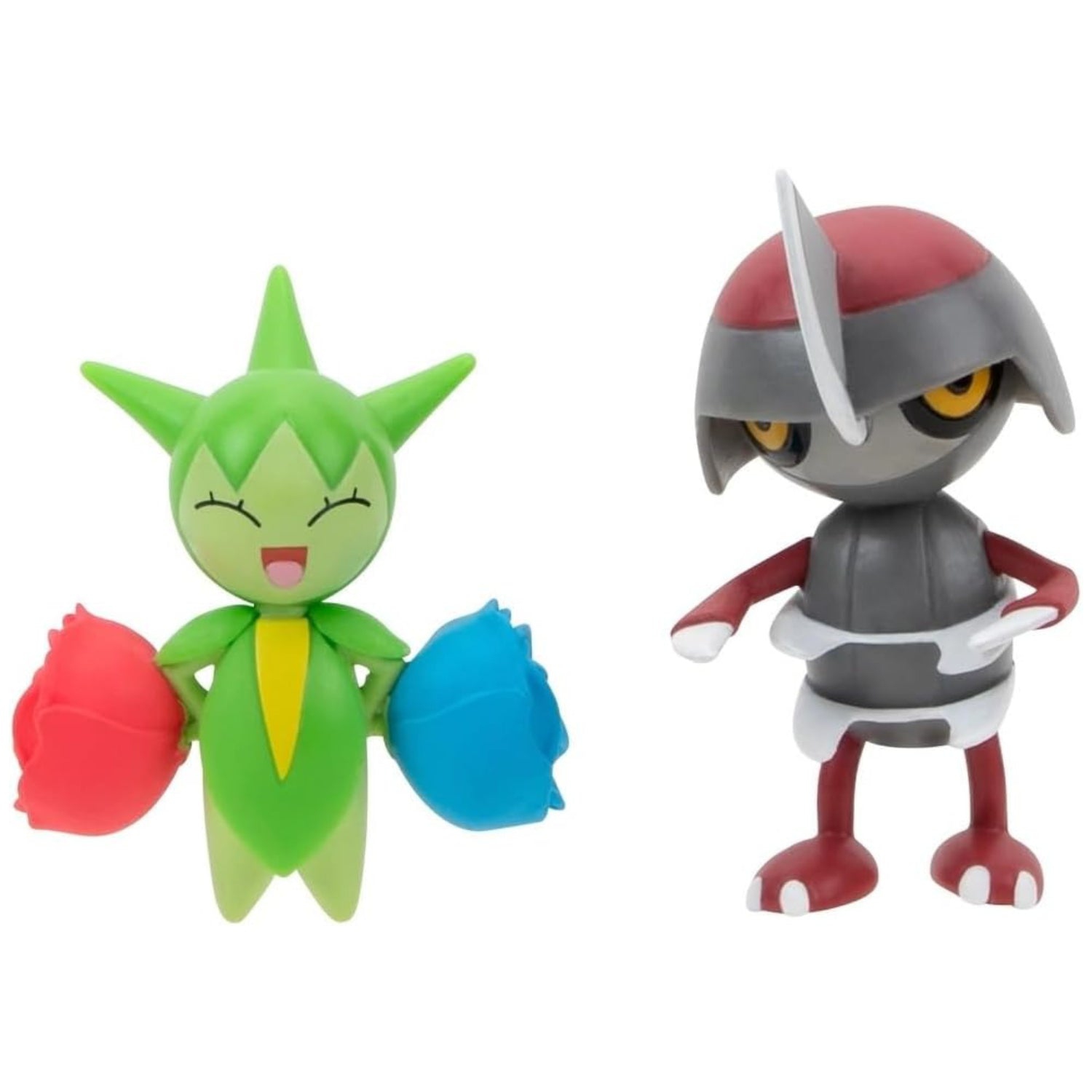 Pokemon: Battle Figure Pack - Roselia & Pawniard