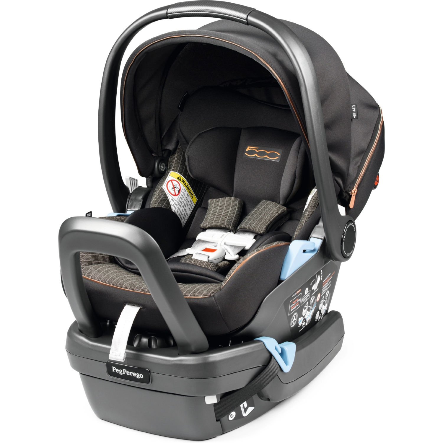 Siège d'auto pour bébé Primo Viaggio 4-35 Lounge de Peg Perego – FIAT 500