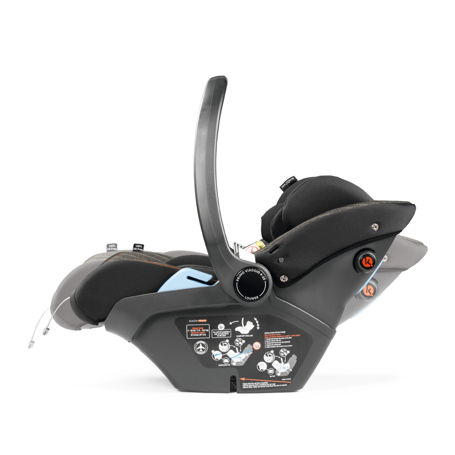 Siège d'auto pour bébé Primo Viaggio 4-35 Lounge de Peg Perego – FIAT 500