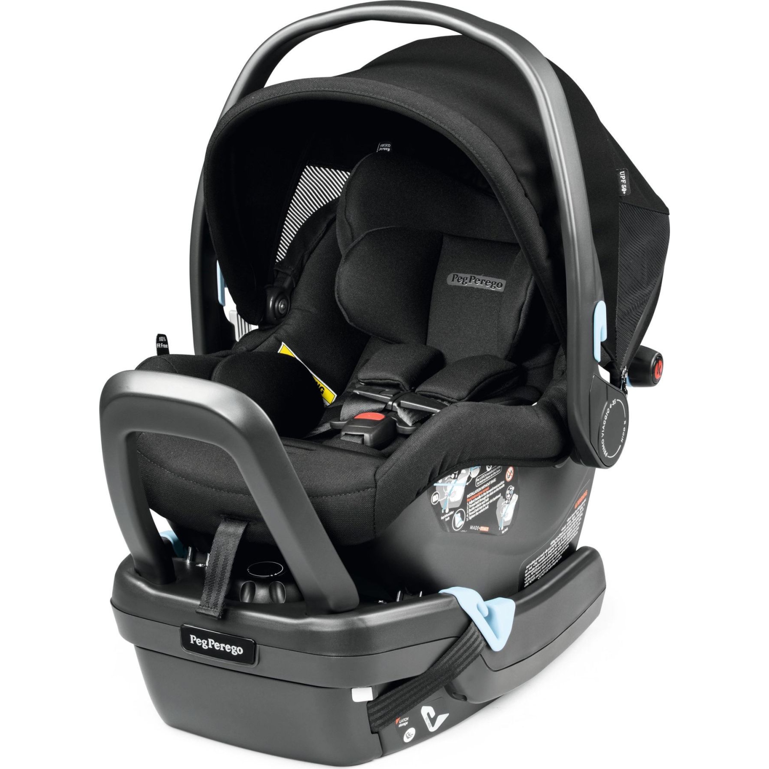 Peg Perego Primo Viaggio 4/35 Nido K Infant Car Seat with Base - True Black