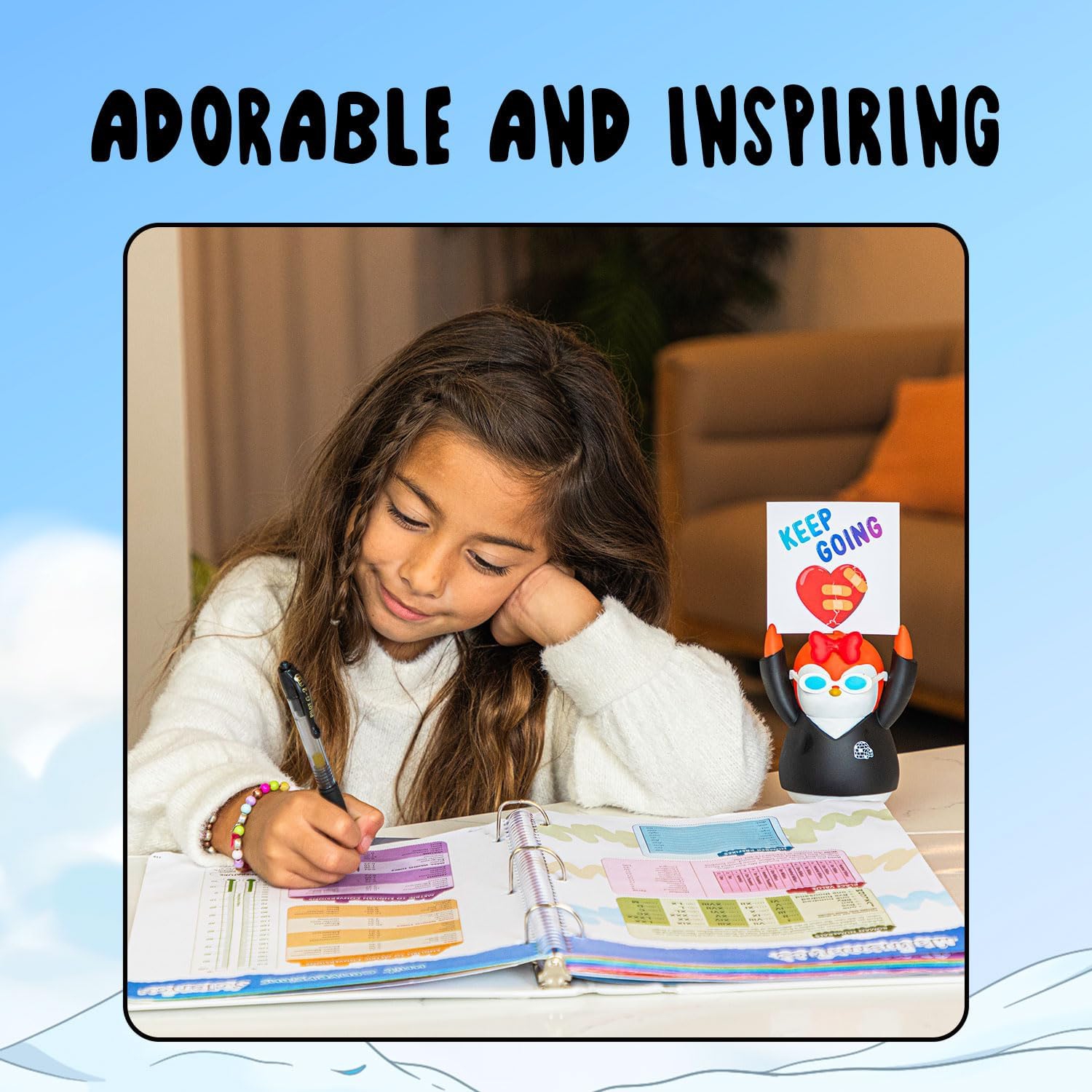 Pudgy Penguins: 4.5 Inch Figurine Positive Penguin - Pixie Paige