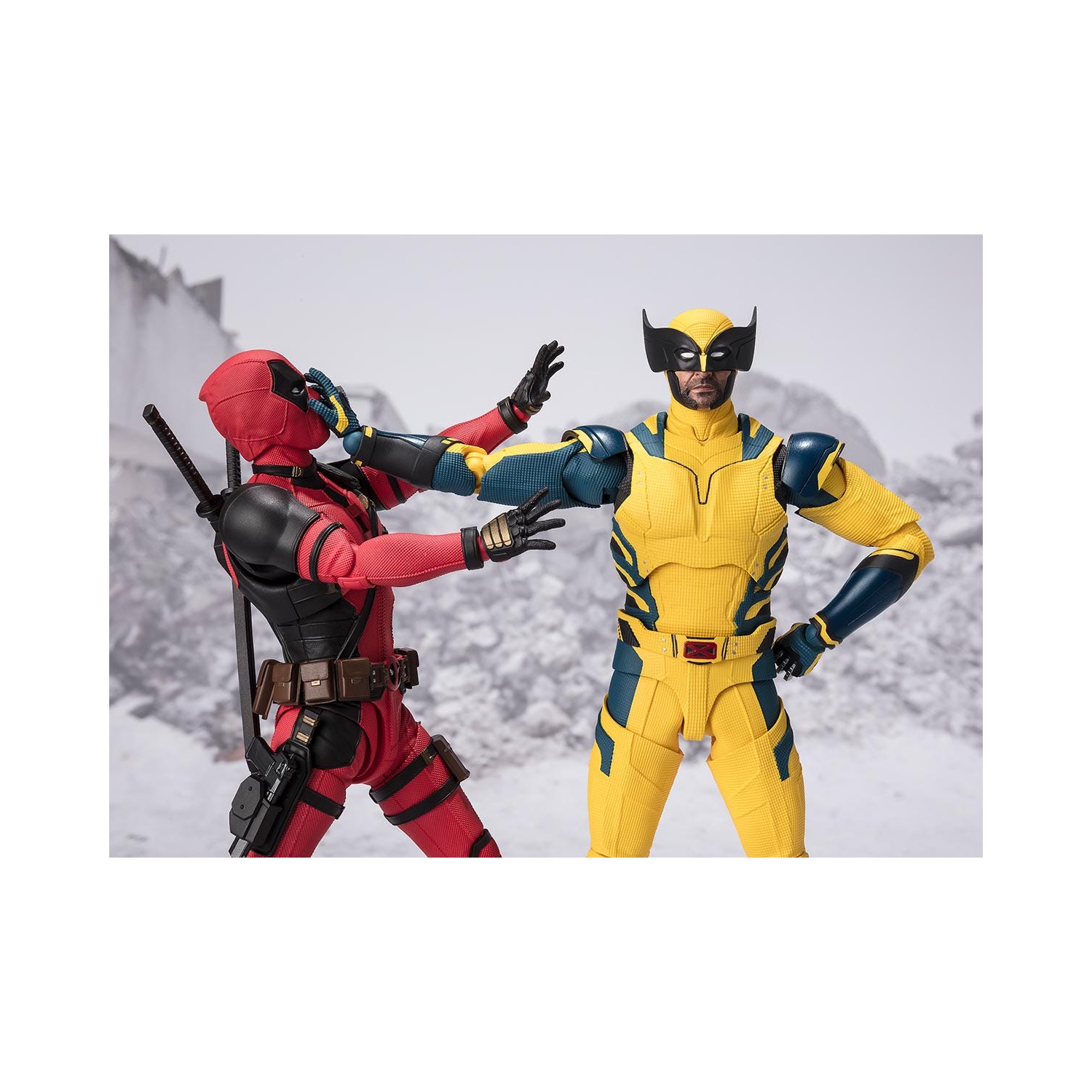 Nations Tamashii&nbsp;: Deadpool & Wolverine - Figurines S.H.I.