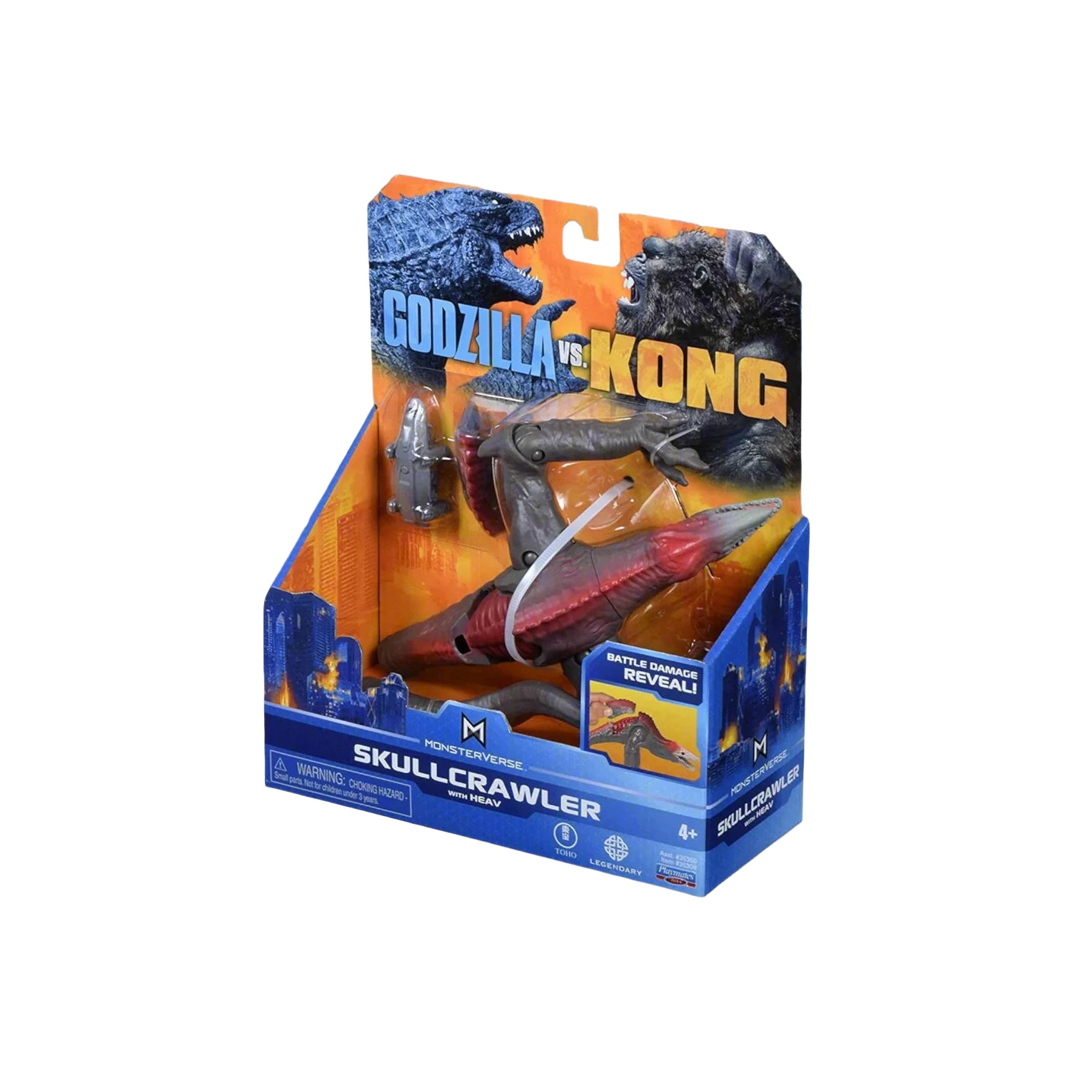 MonsterVerse Godzilla vs Kong Movie: Skull Crawler with HEAV - 6"