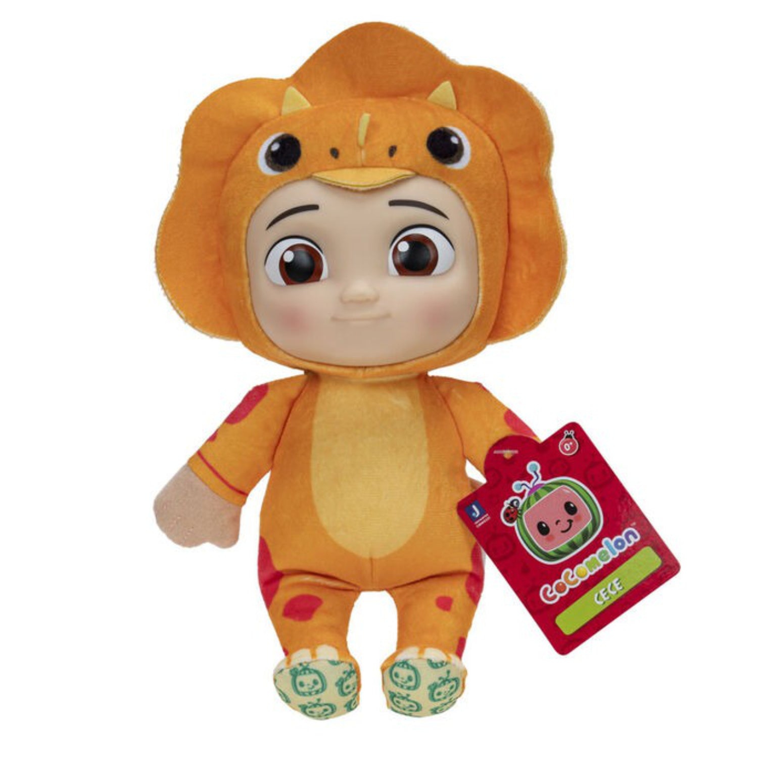CoComelon: Little 8 Inch Plush - Dino Cece