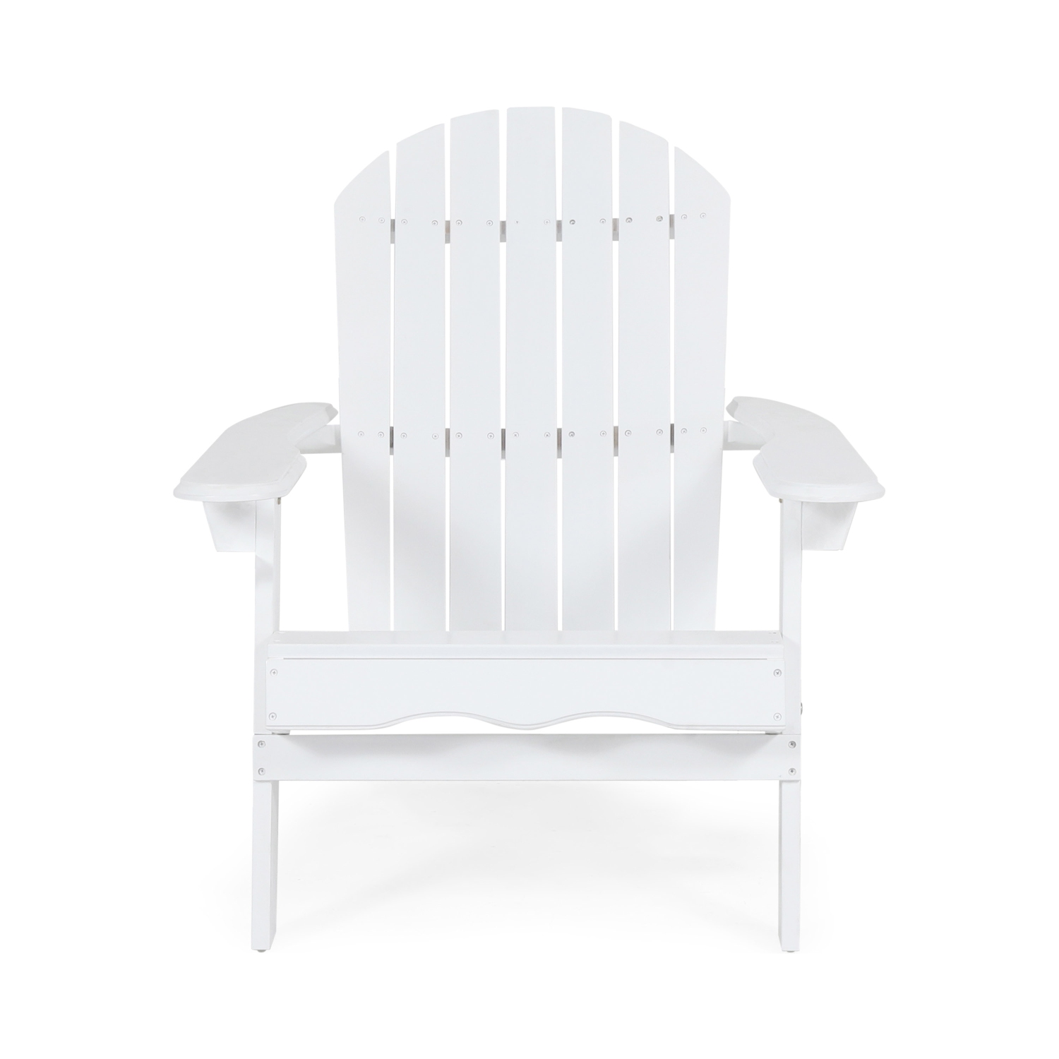 Outdoor Patio Lawn Chair, Weather Resistant Lawn Furniture, Wooden Adirondack Chair, Classic Lounge for Deck, Garden, Backyard, Fire Pit, Patio