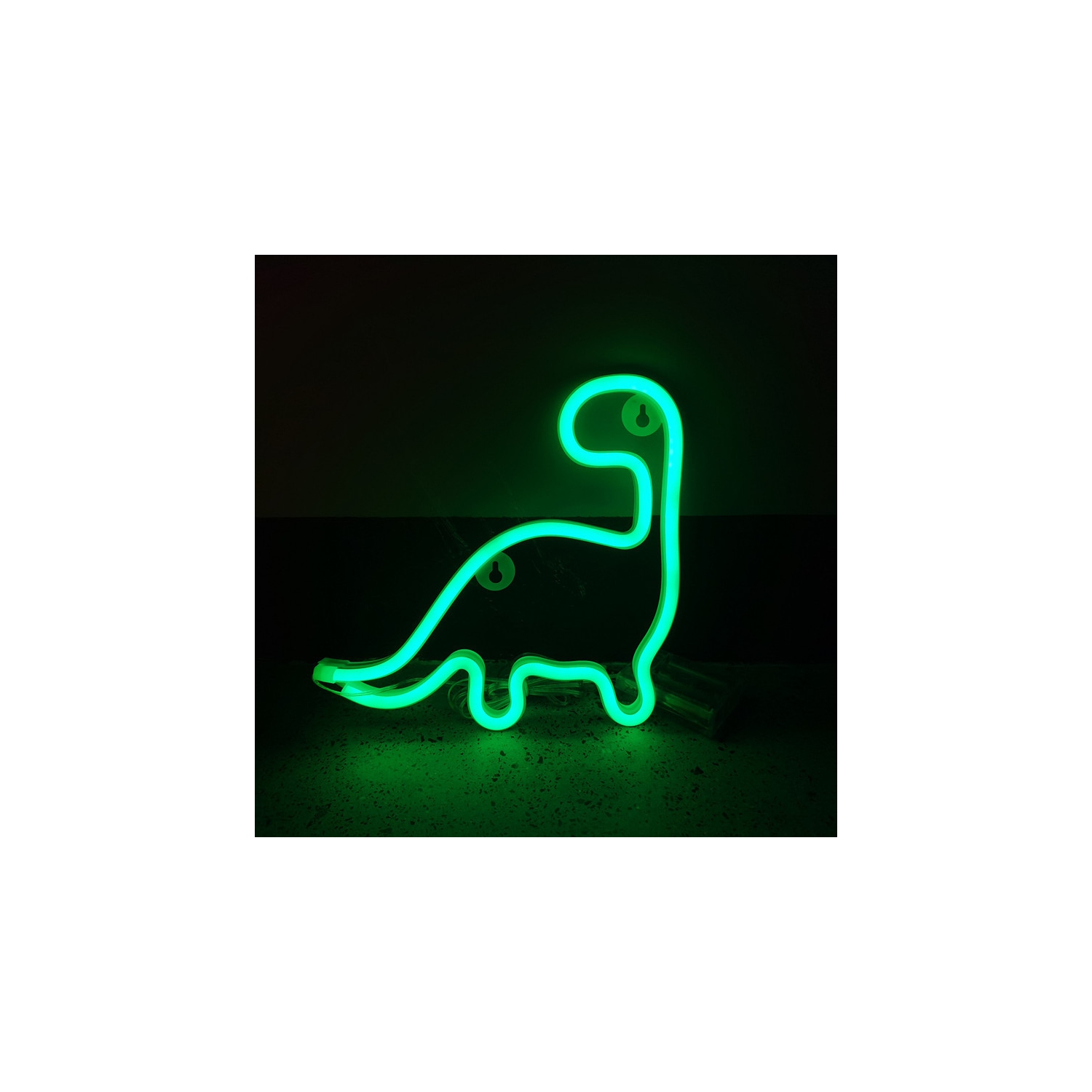 1-pcs Dinosaur Neon Sign Led Light Wall Decoration Room Decor Cute Night Light Gift Children Kids Girl Gift Birthday Party Aesthetic Light
