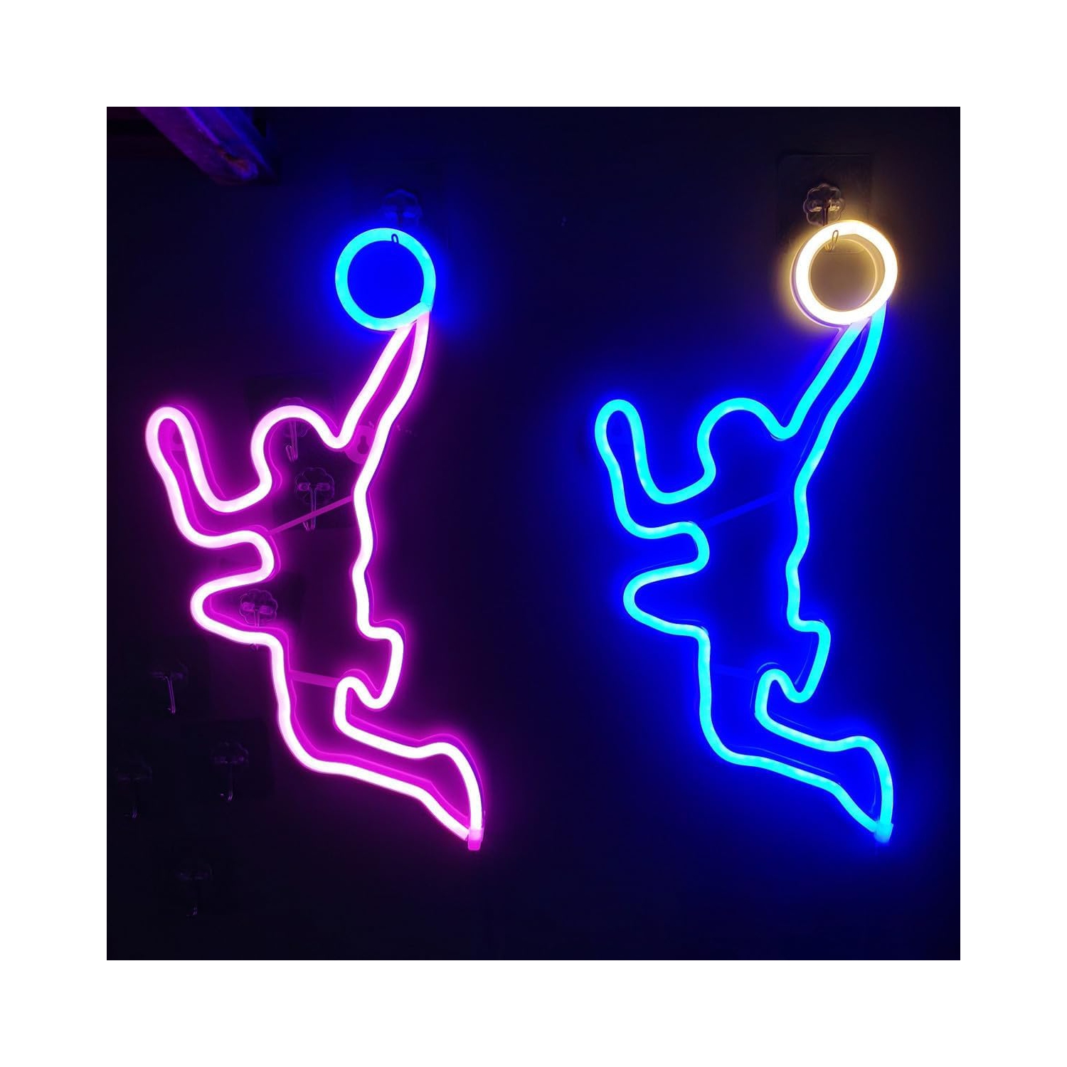1-pcs Neon Sign, Cowhead Neon Sign LED Neon Light Night Lamp USB Battery Powered Led Neon Light Sign Bedroom Wall Decor