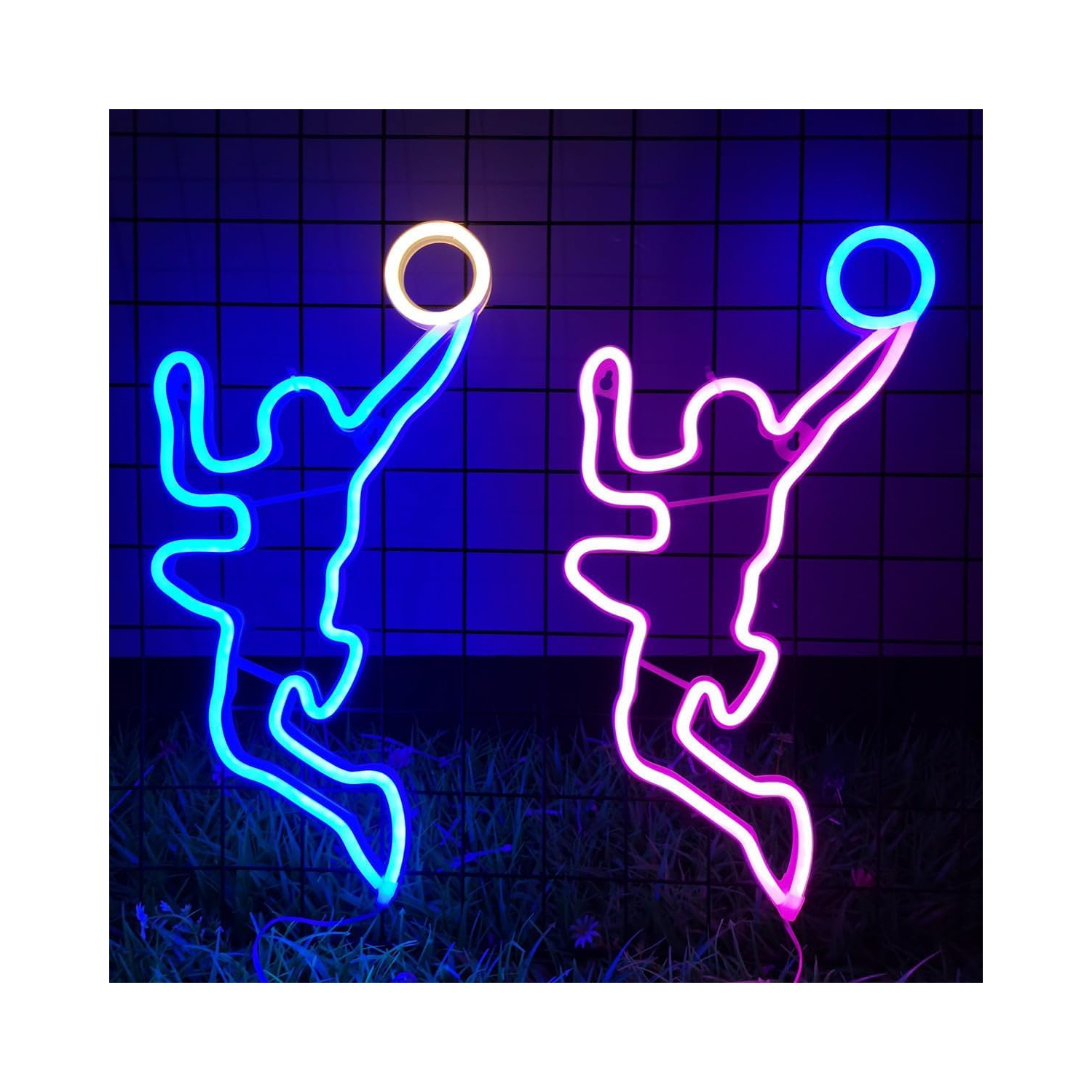 1-pcs Neon Sign, Cowhead Neon Sign LED Neon Light Night Lamp USB Battery Powered Led Neon Light Sign Bedroom Wall Decor