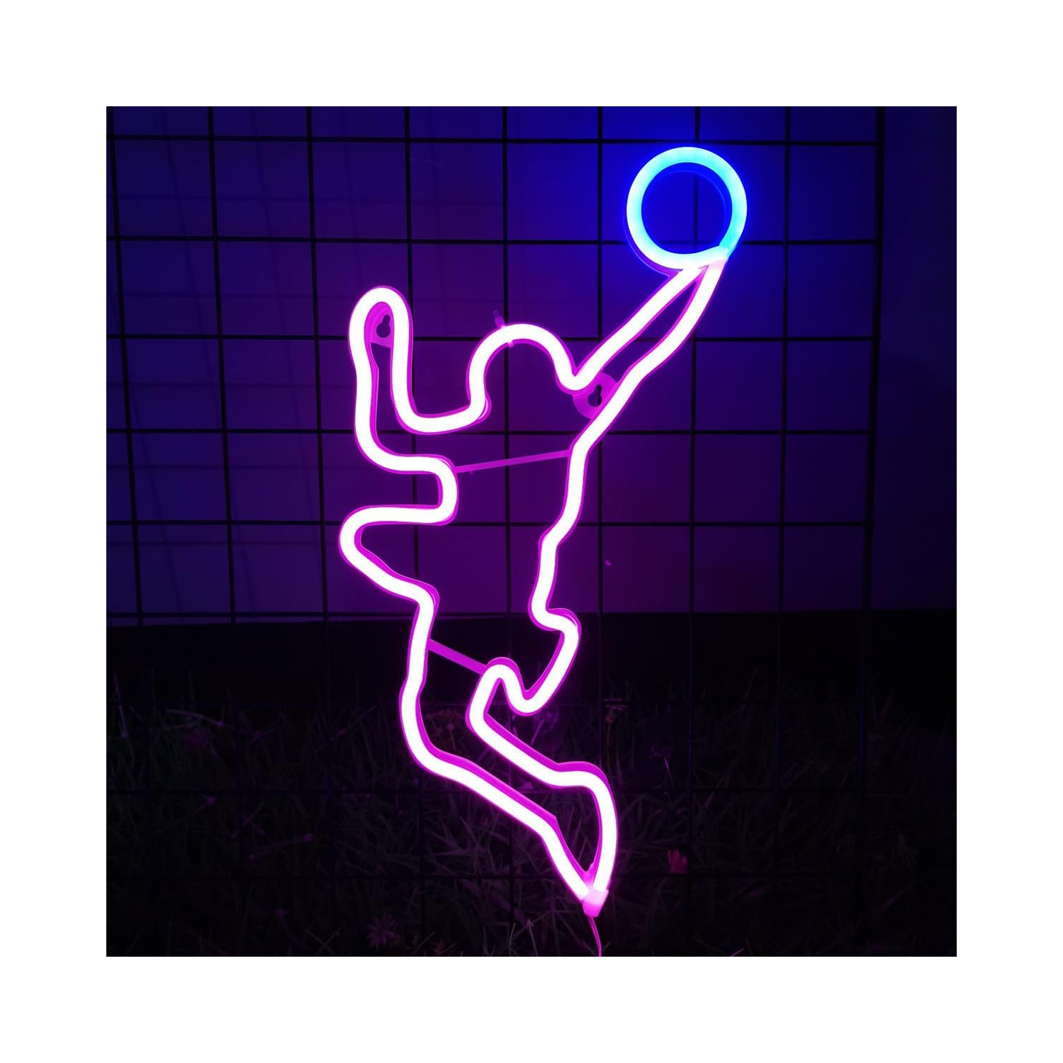 1-pcs Neon Sign, Cowhead Neon Sign LED Neon Light Night Lamp USB Battery Powered Led Neon Light Sign Bedroom Wall Decor