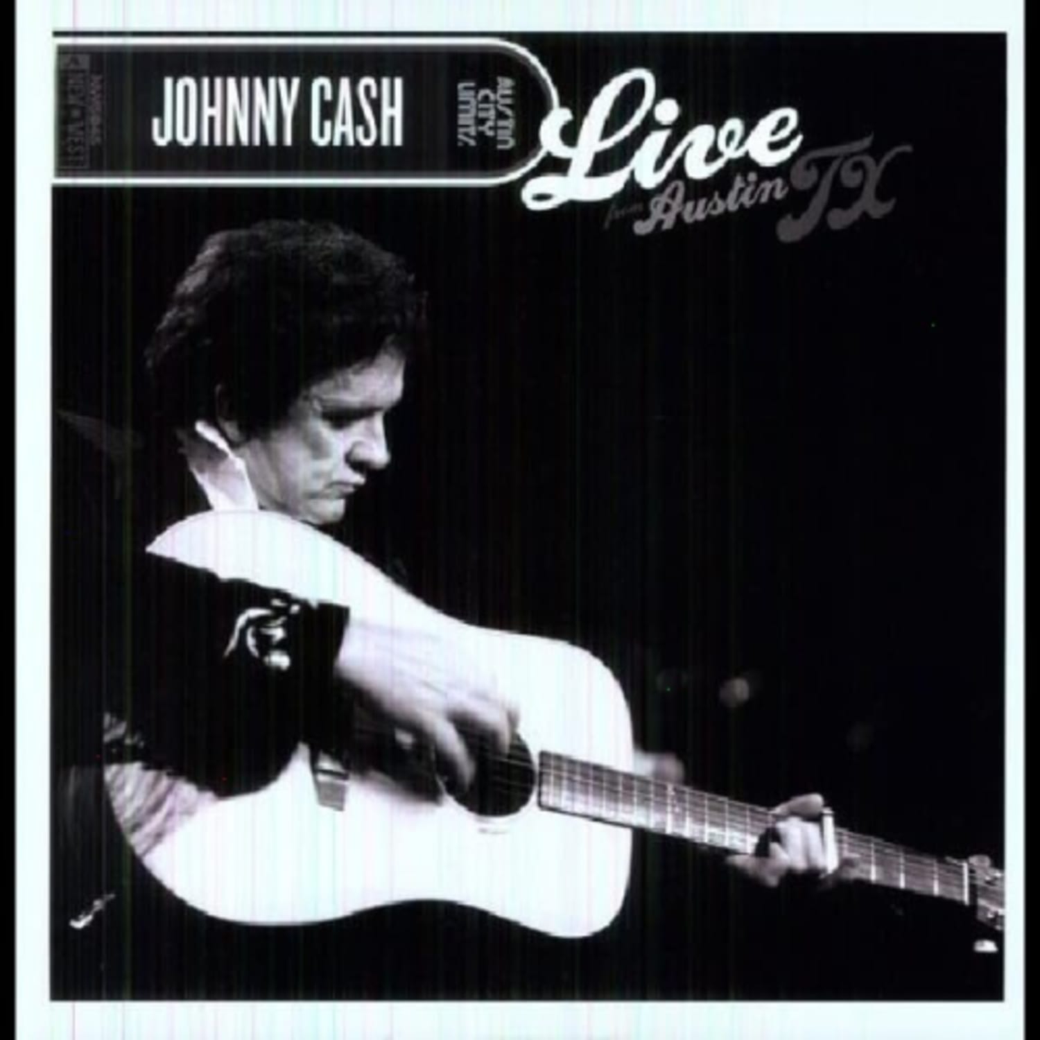 Johnny Cash - Live From Austin, TX - (Colored Vinyl, Green, Black, Sticker, Anniversary Edition) - [Vinyl]