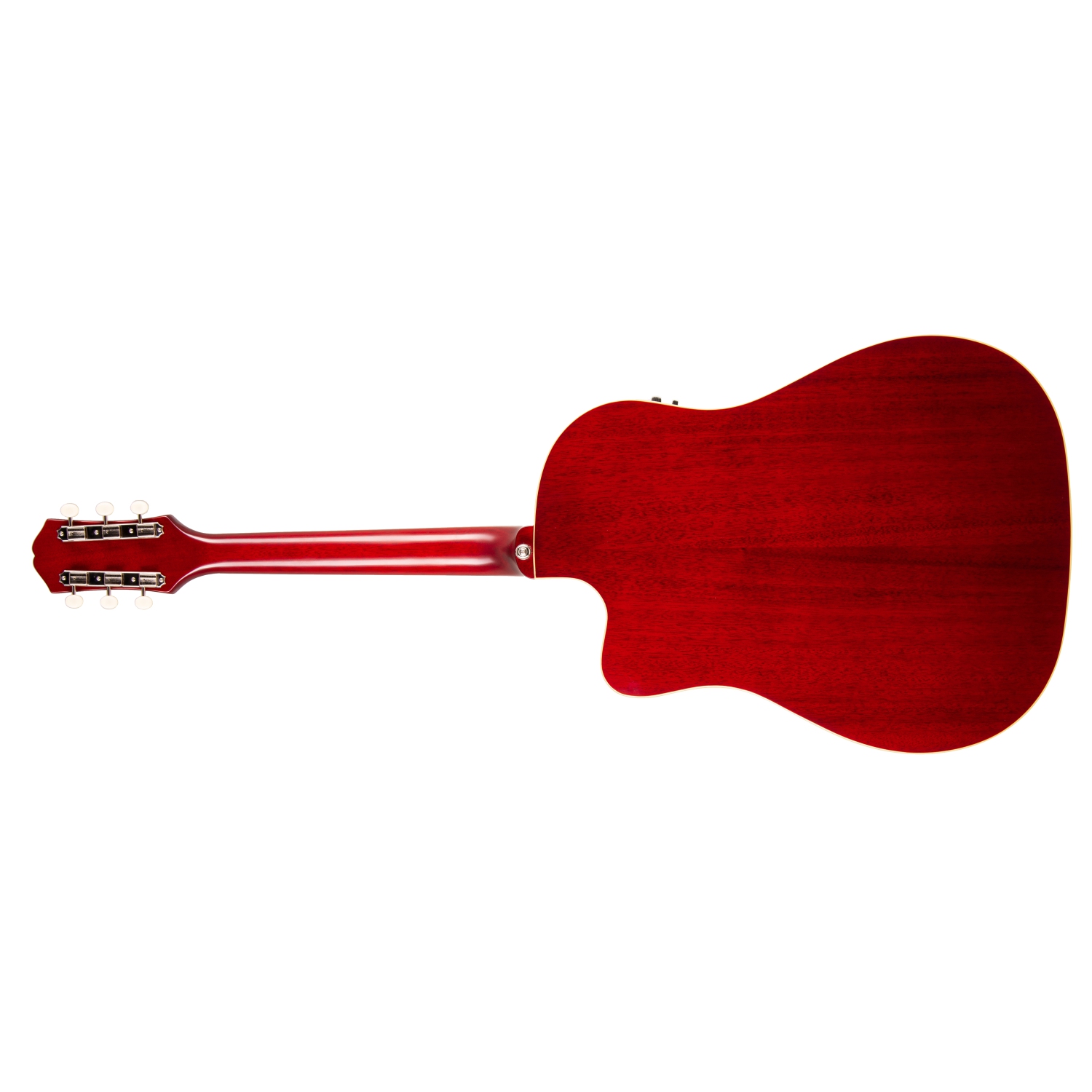 Epiphone Inspired by Gibson J-45 Acoustic/Electric Guitar - Aged Wine Red