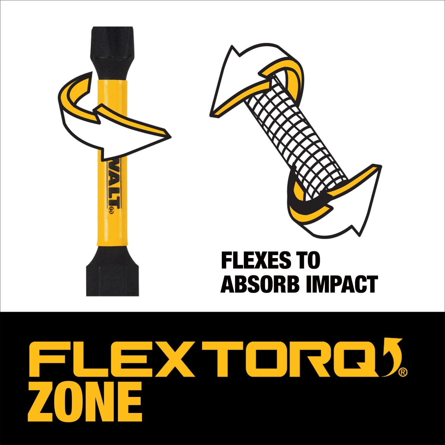 DEWALT Flex Torq Drill/Drive Bit Set, 66-pc